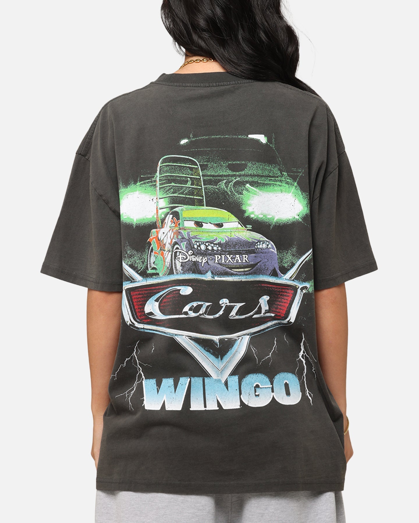 Goat Crew Disney And Pixar Cars Wingo Heavy T-Shirt Black Wash