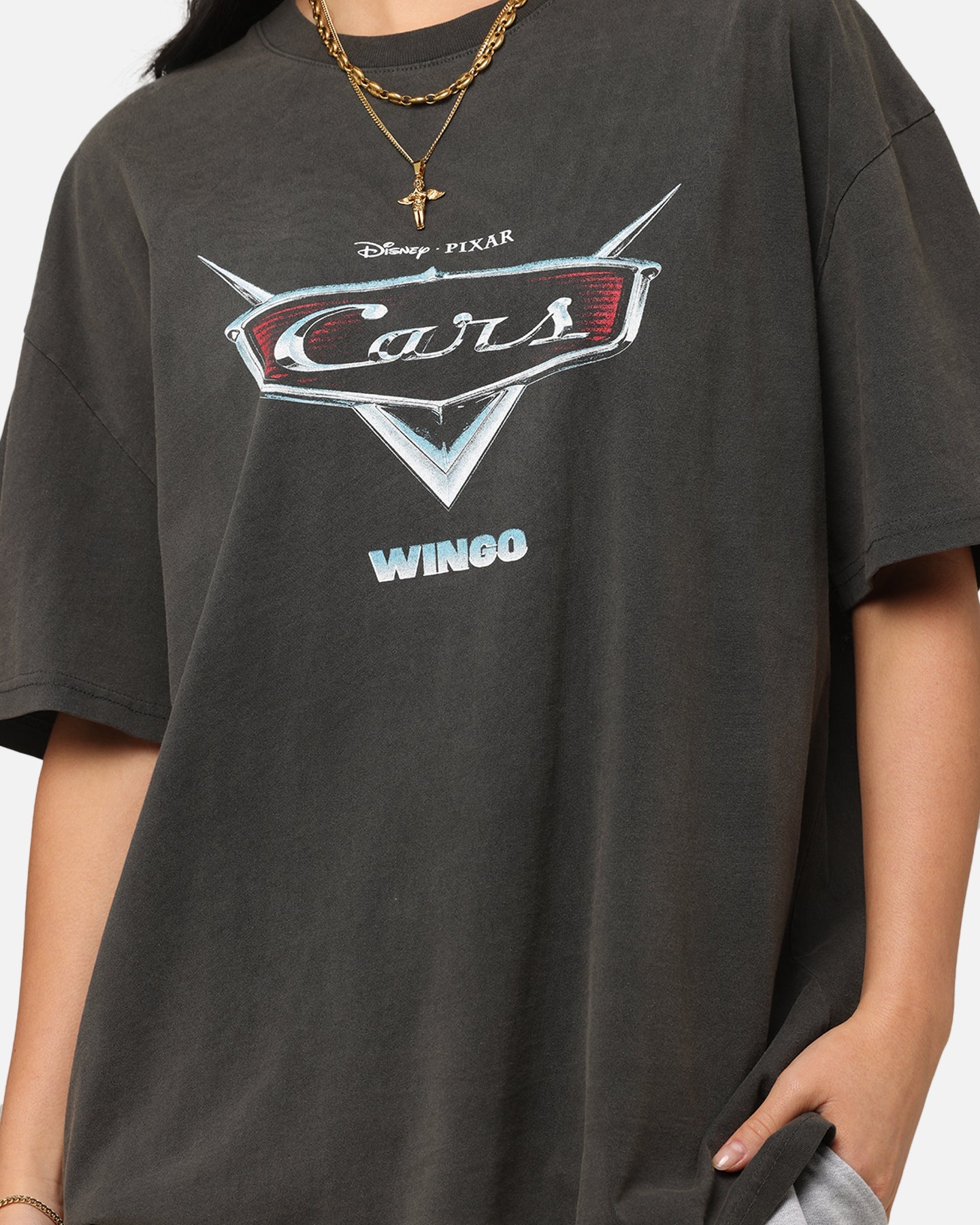 Goat Crew Disney And Pixar Cars Wingo Heavy T-Shirt Black Wash