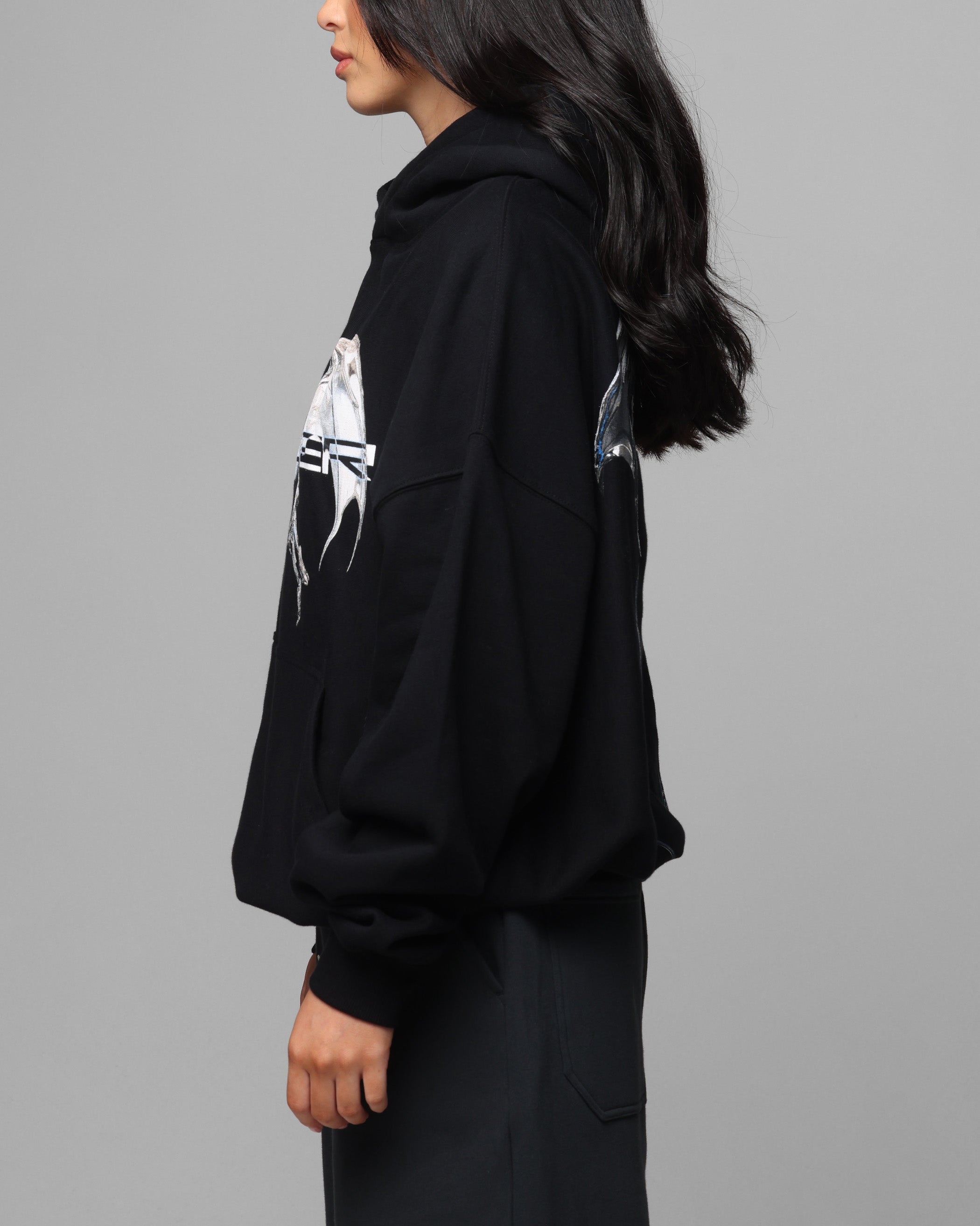Loiter Chrome Deceiver Hoodie Black