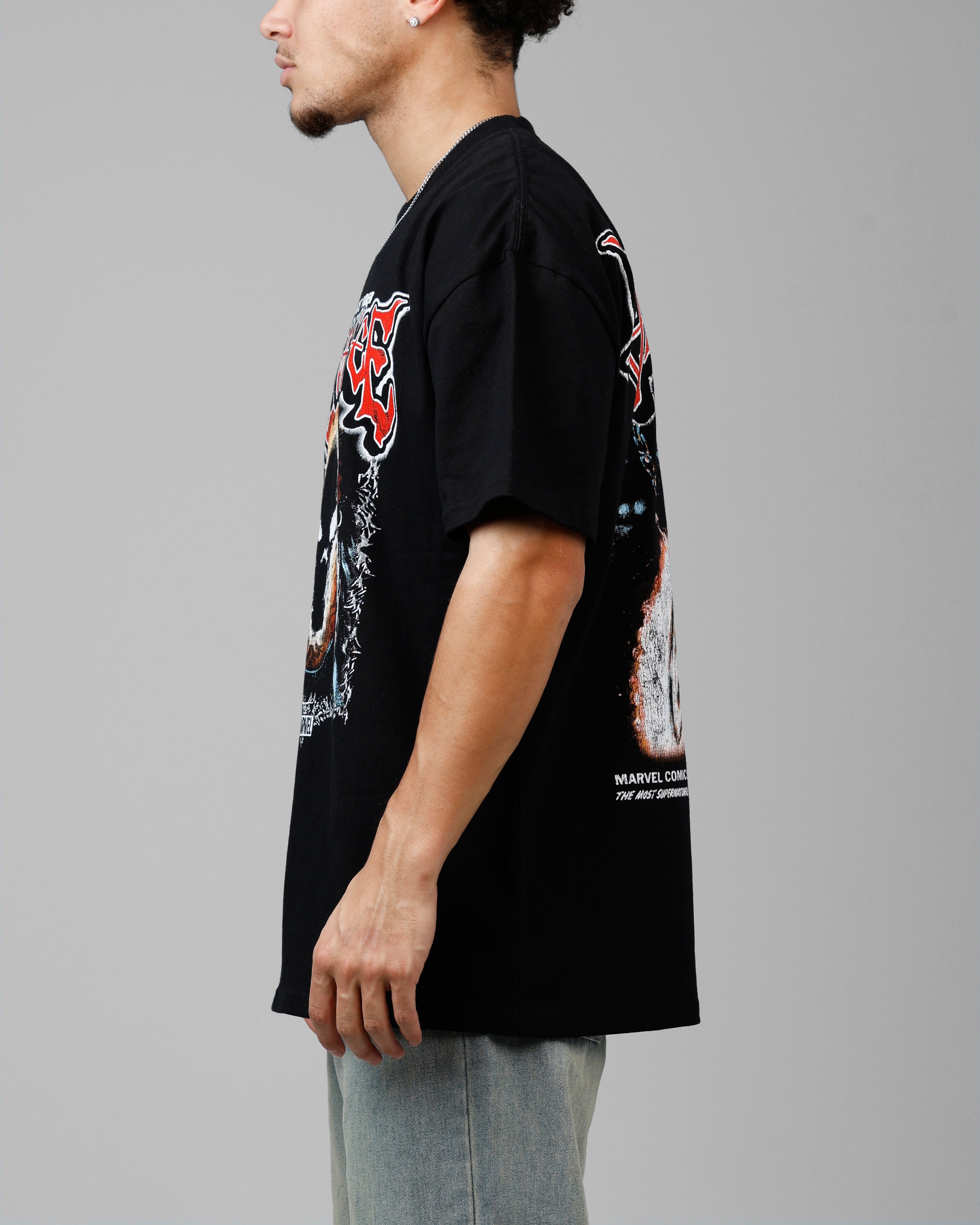 Loiter Marvel Ghost Rider Heavyweight T-Shirt Black