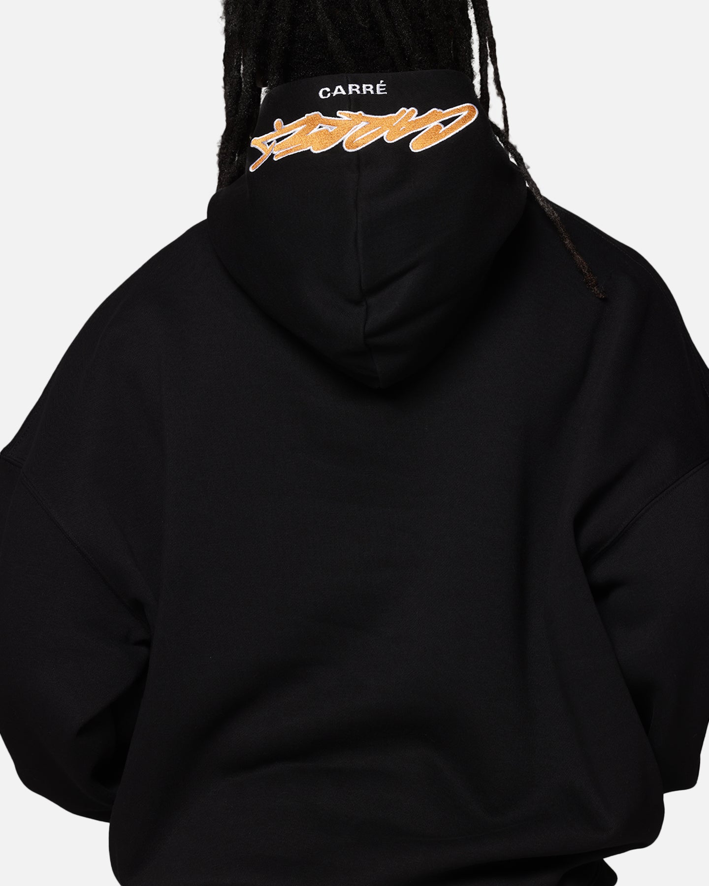Carre Graffiti Logo Hoodie Black