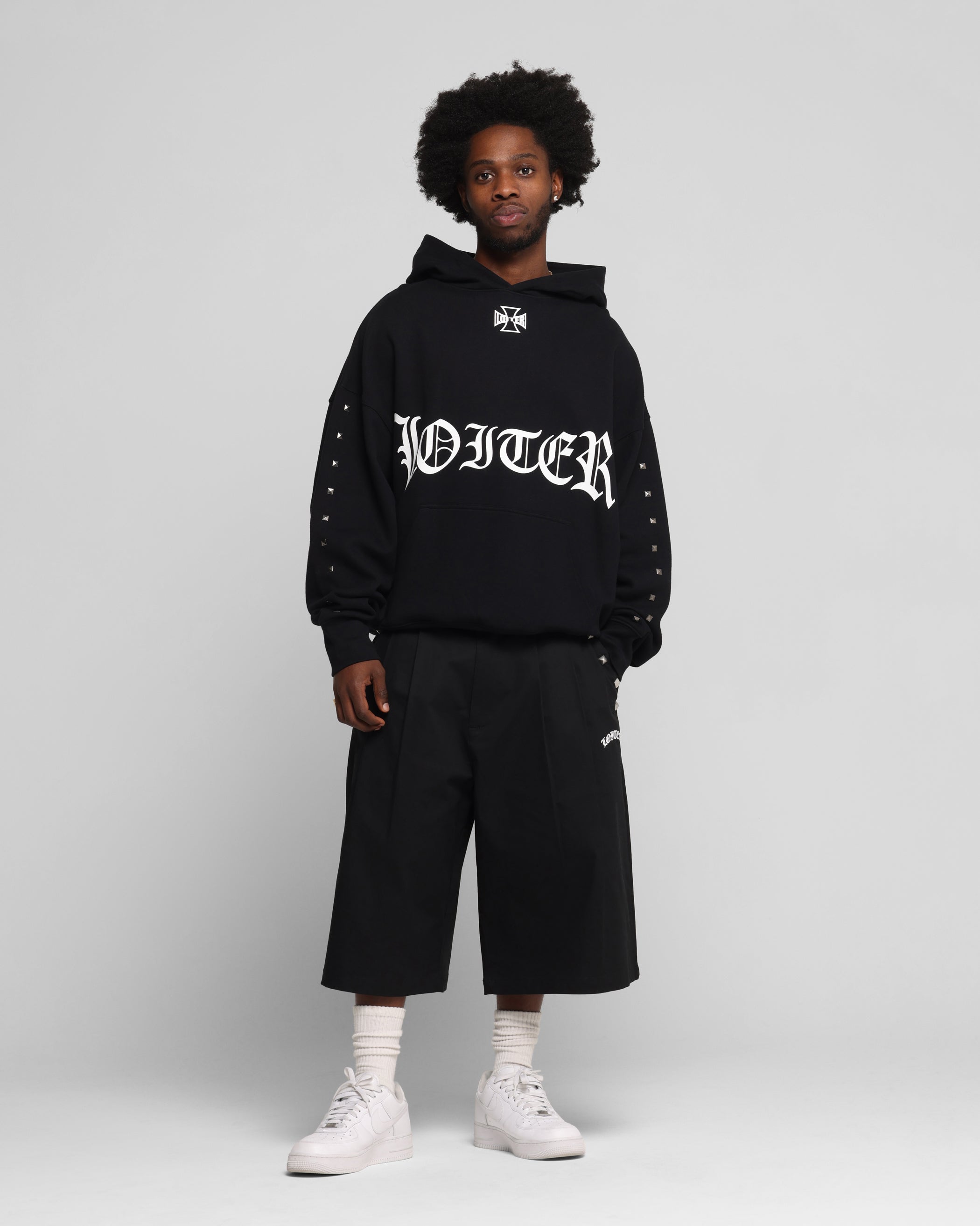 Loiter Bike Hoodie Black