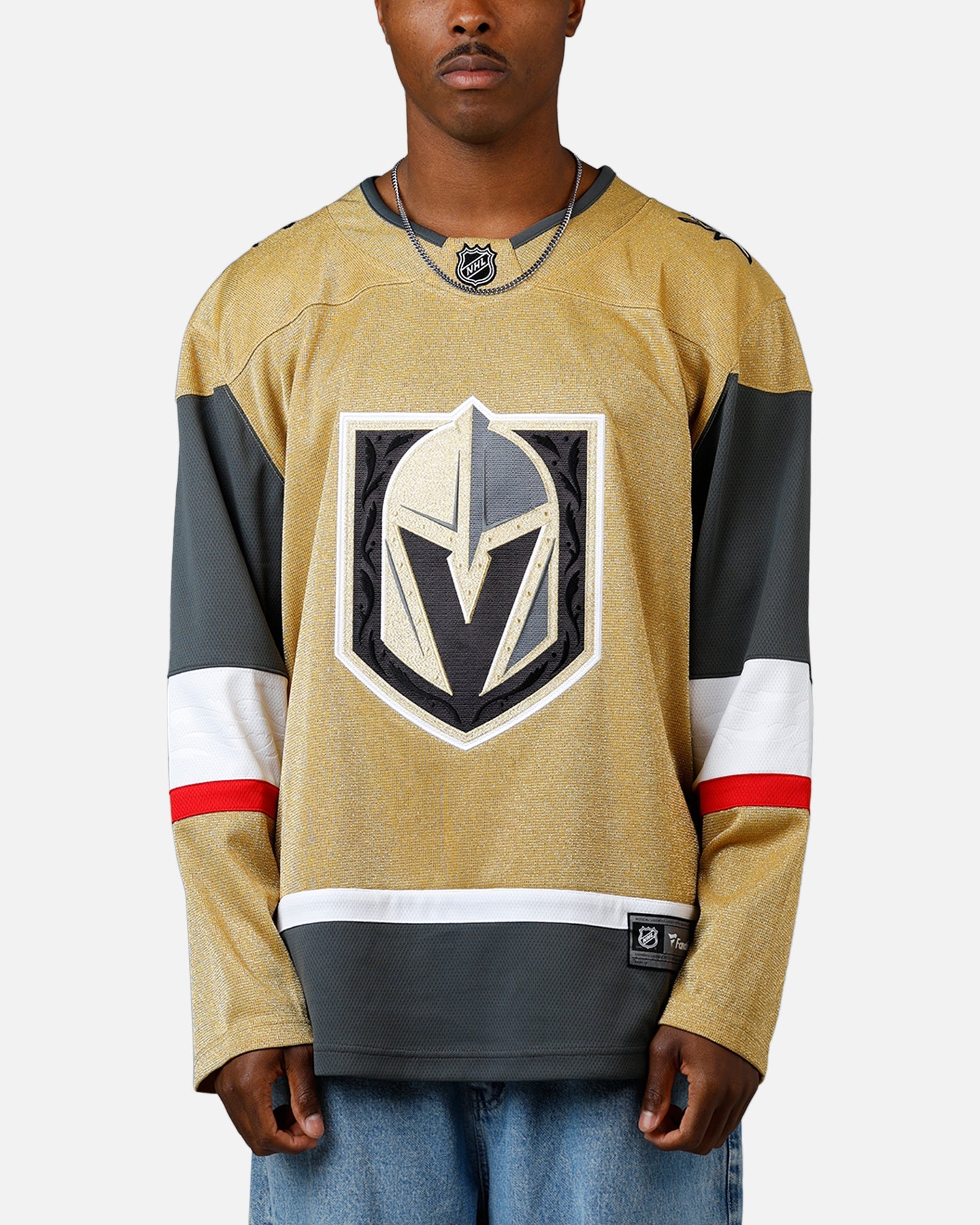 Fanastics Vegas Golden Knights Breakaway Home Jersey Gold
