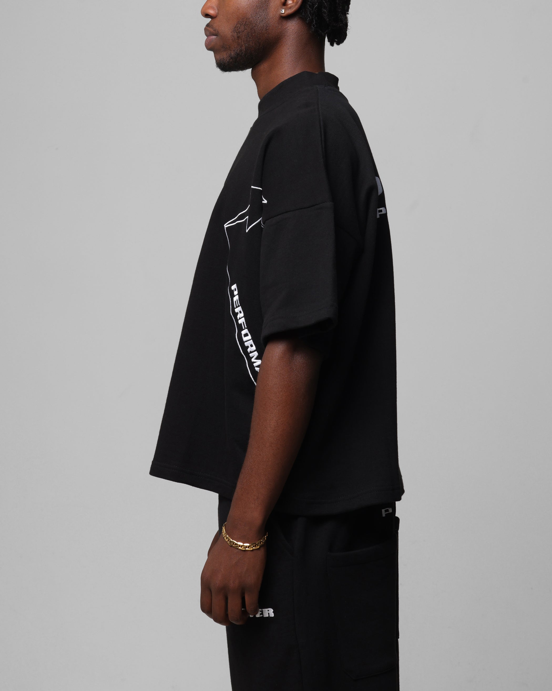 Loiter Dark Performance T-Shirt Black