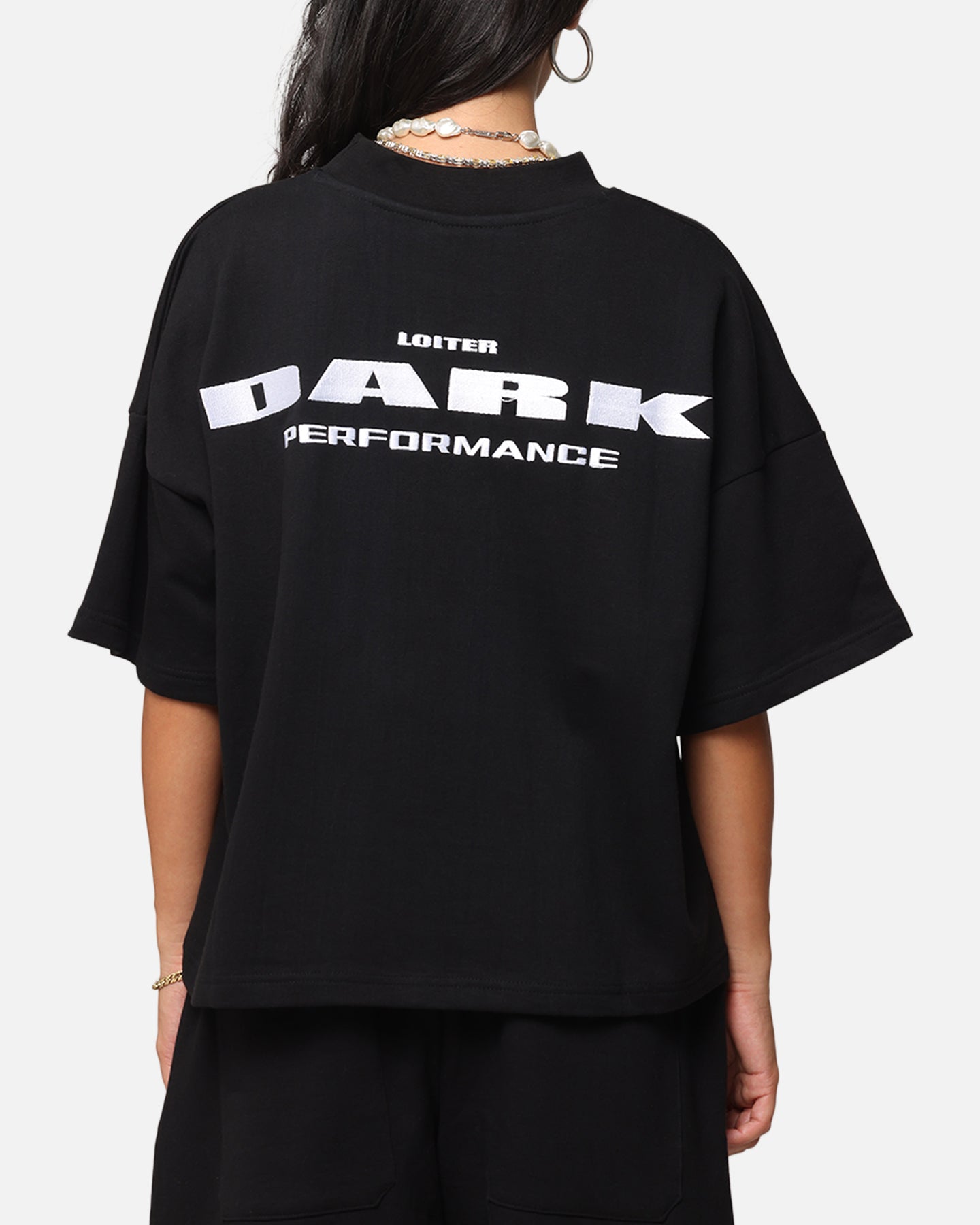 Loiter Dark Performance T-Shirt Black