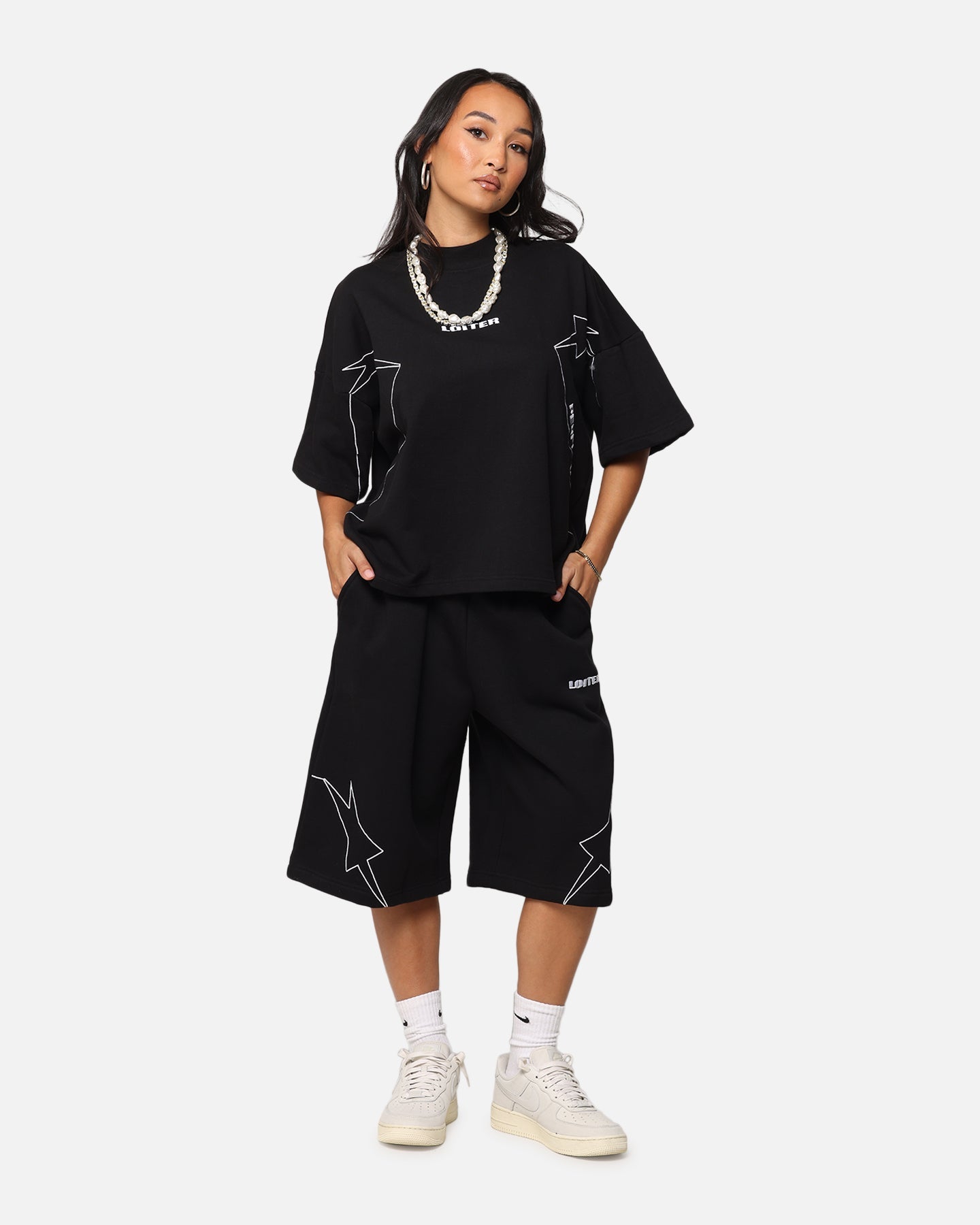 Loiter Dark Performance T-Shirt Black