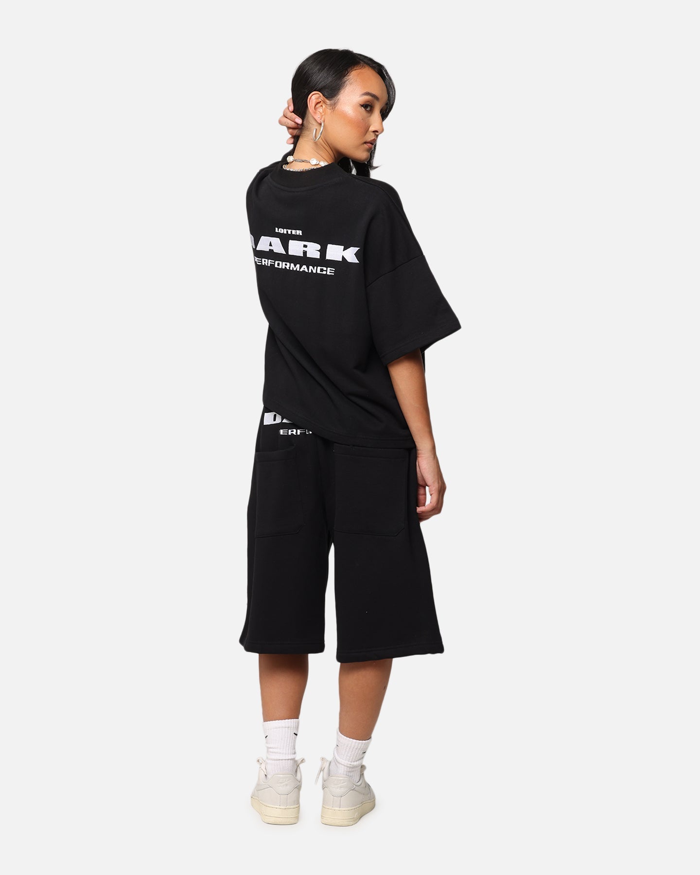 Loiter Dark Performance T-Shirt Black