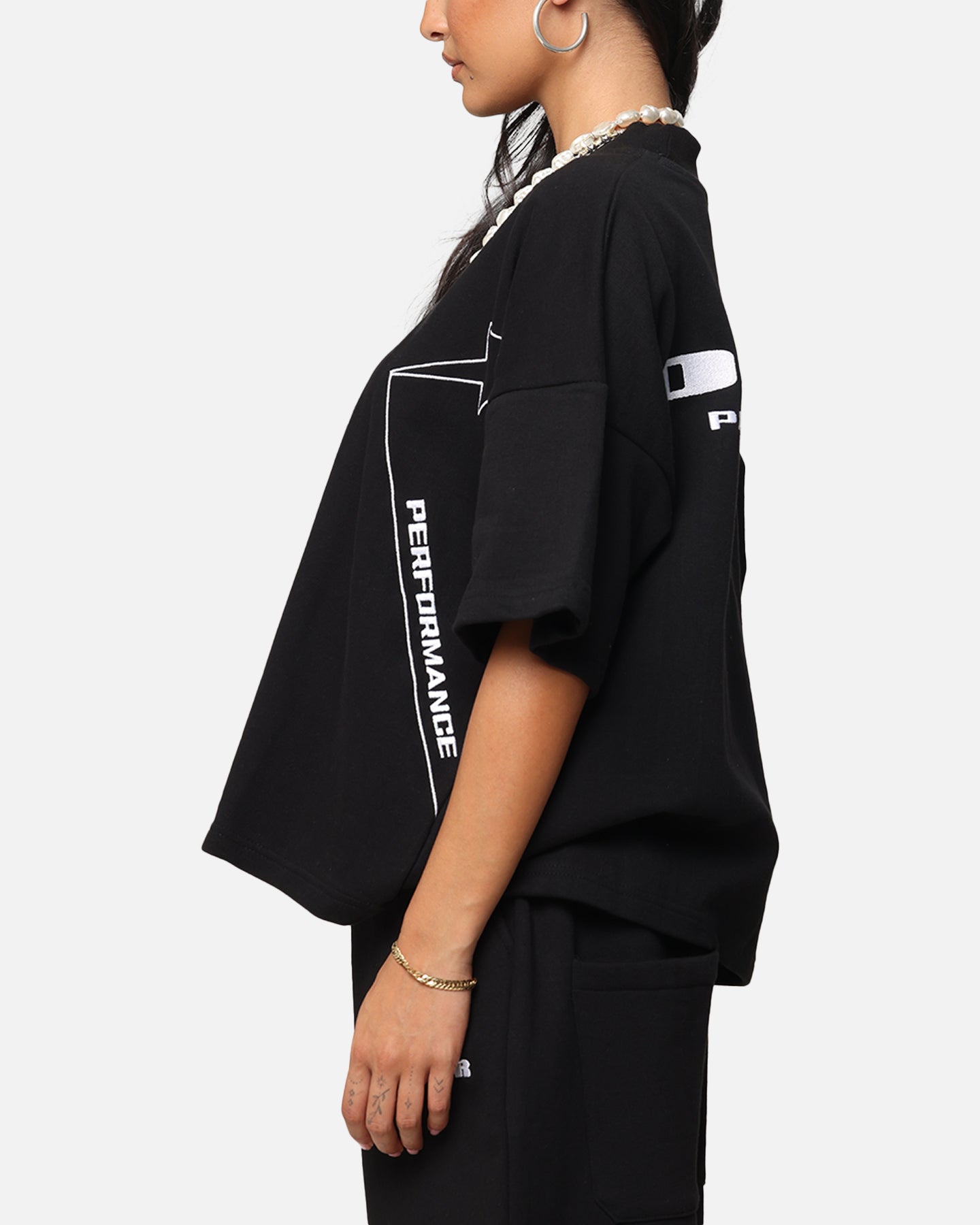 Loiter Dark Performance T-Shirt Black