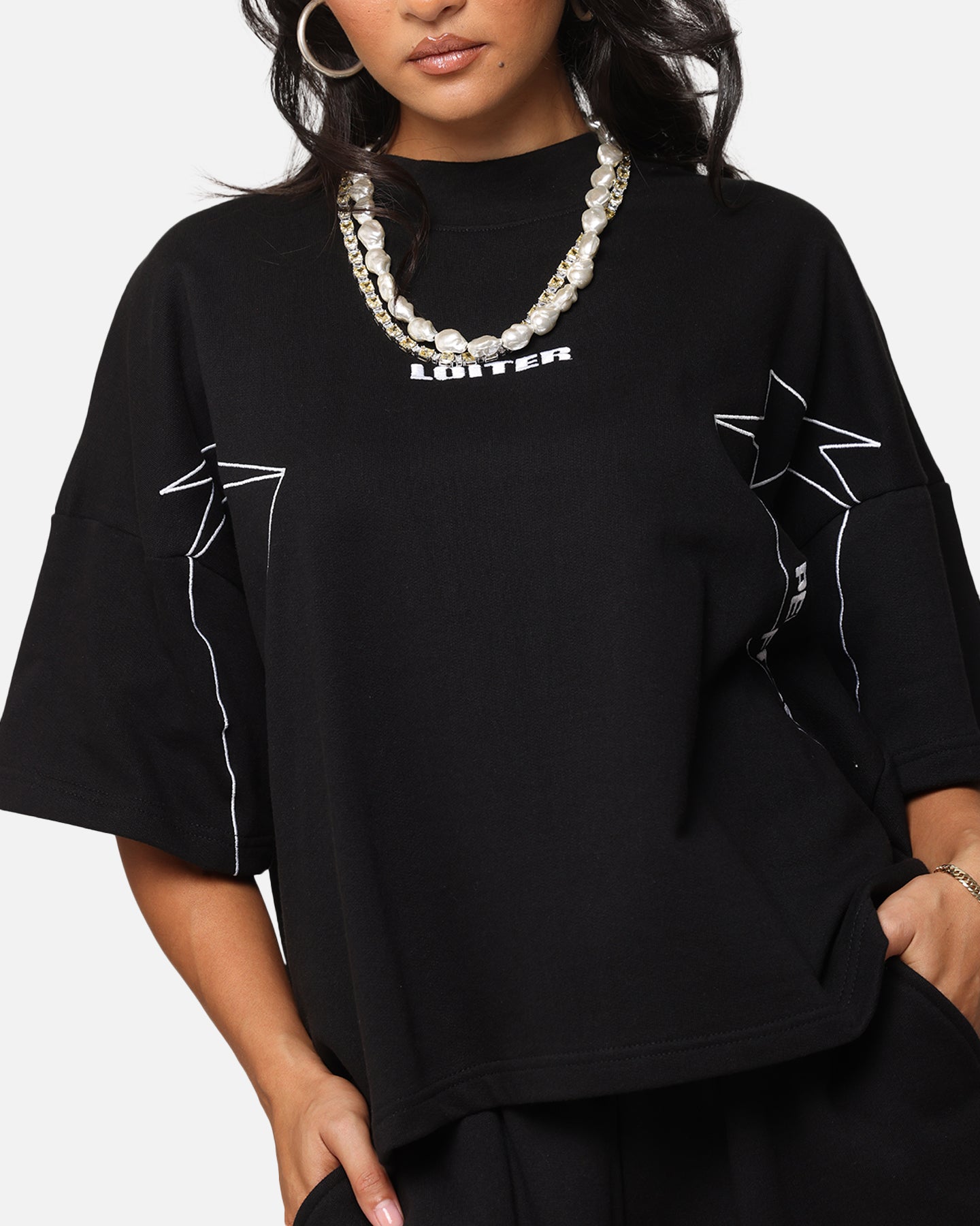 Loiter Dark Performance T-Shirt Black