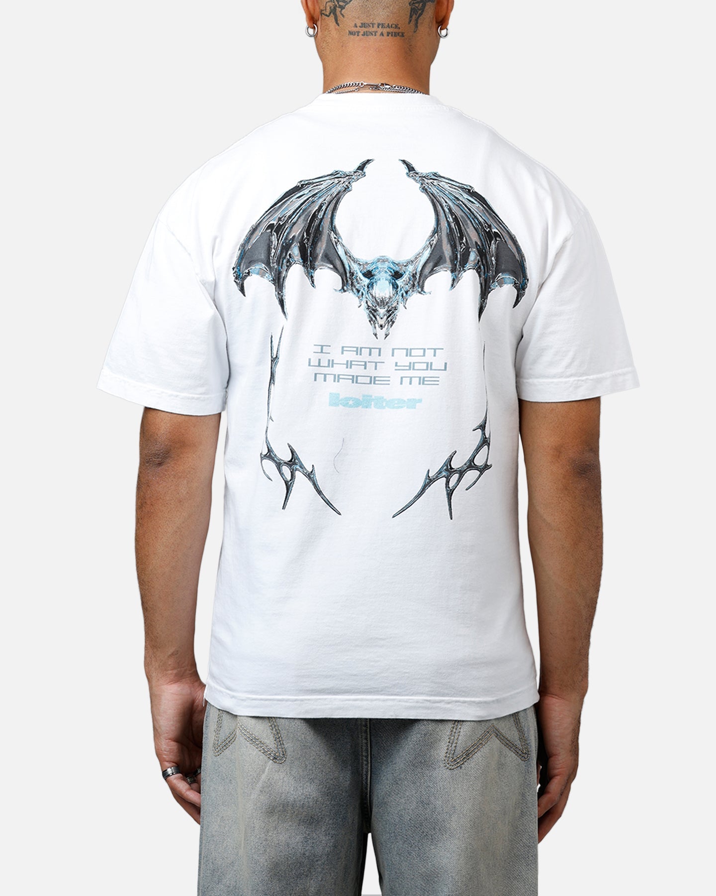 Loiter Chrome Deceiver Vintage T-Shirt White