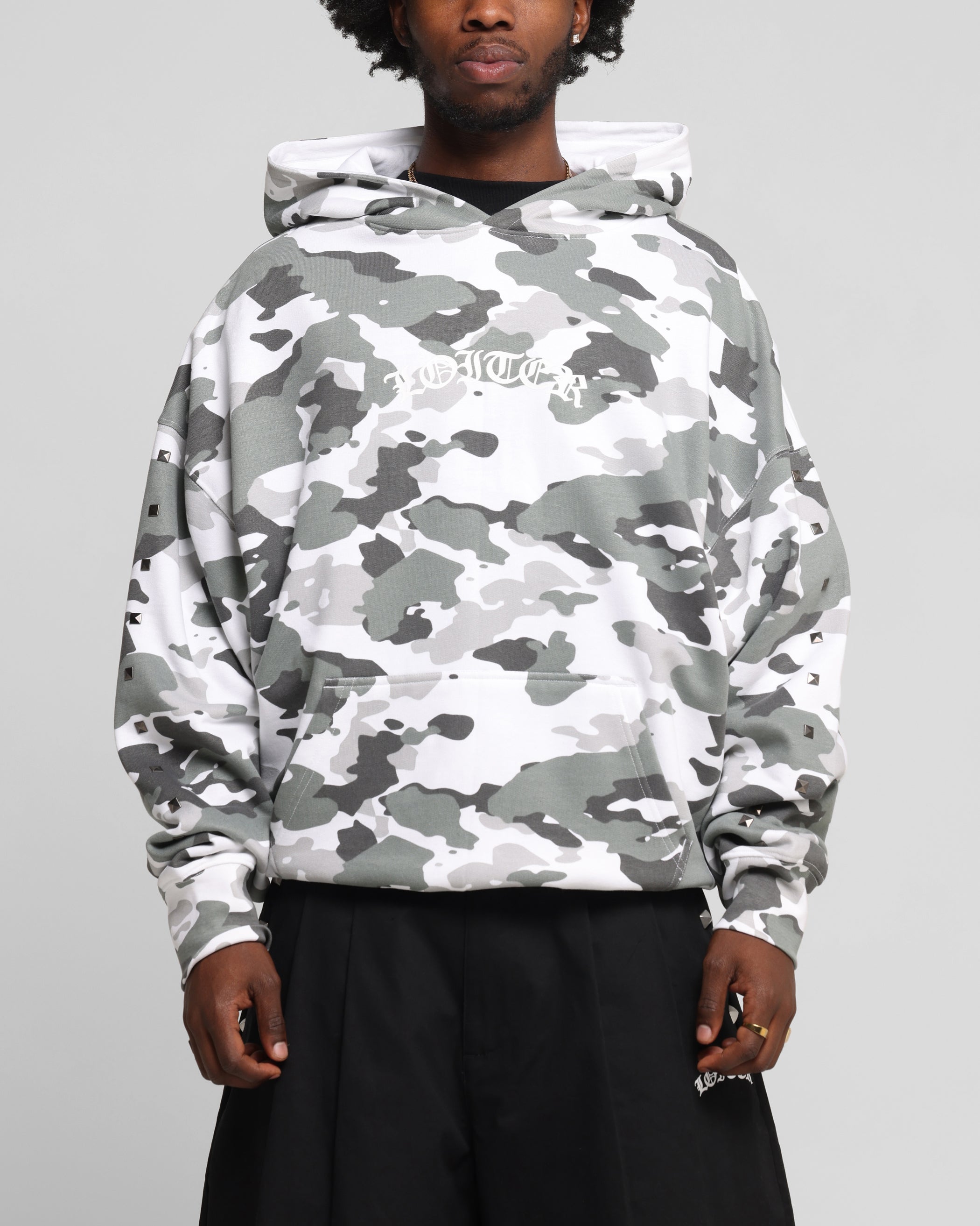 Loiter Draco Hoodie Snow Camo