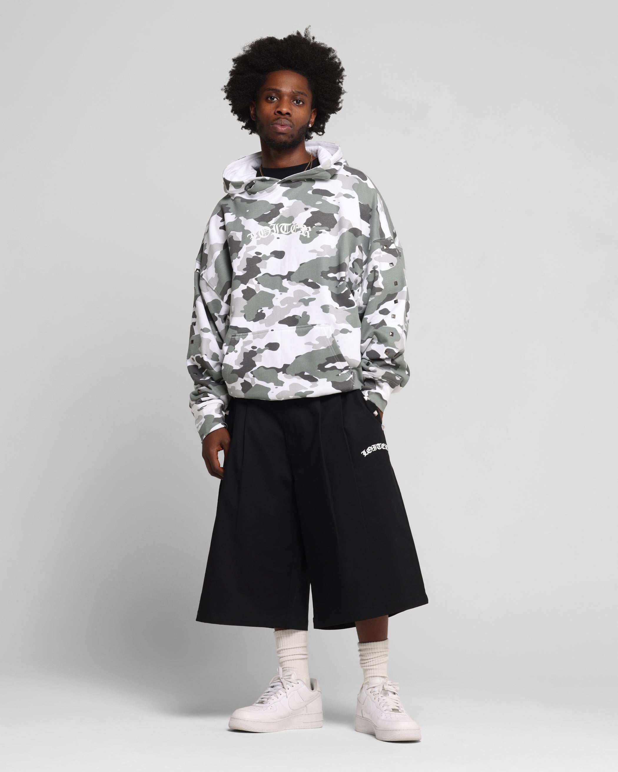 Loiter Draco Hoodie Snow Camo