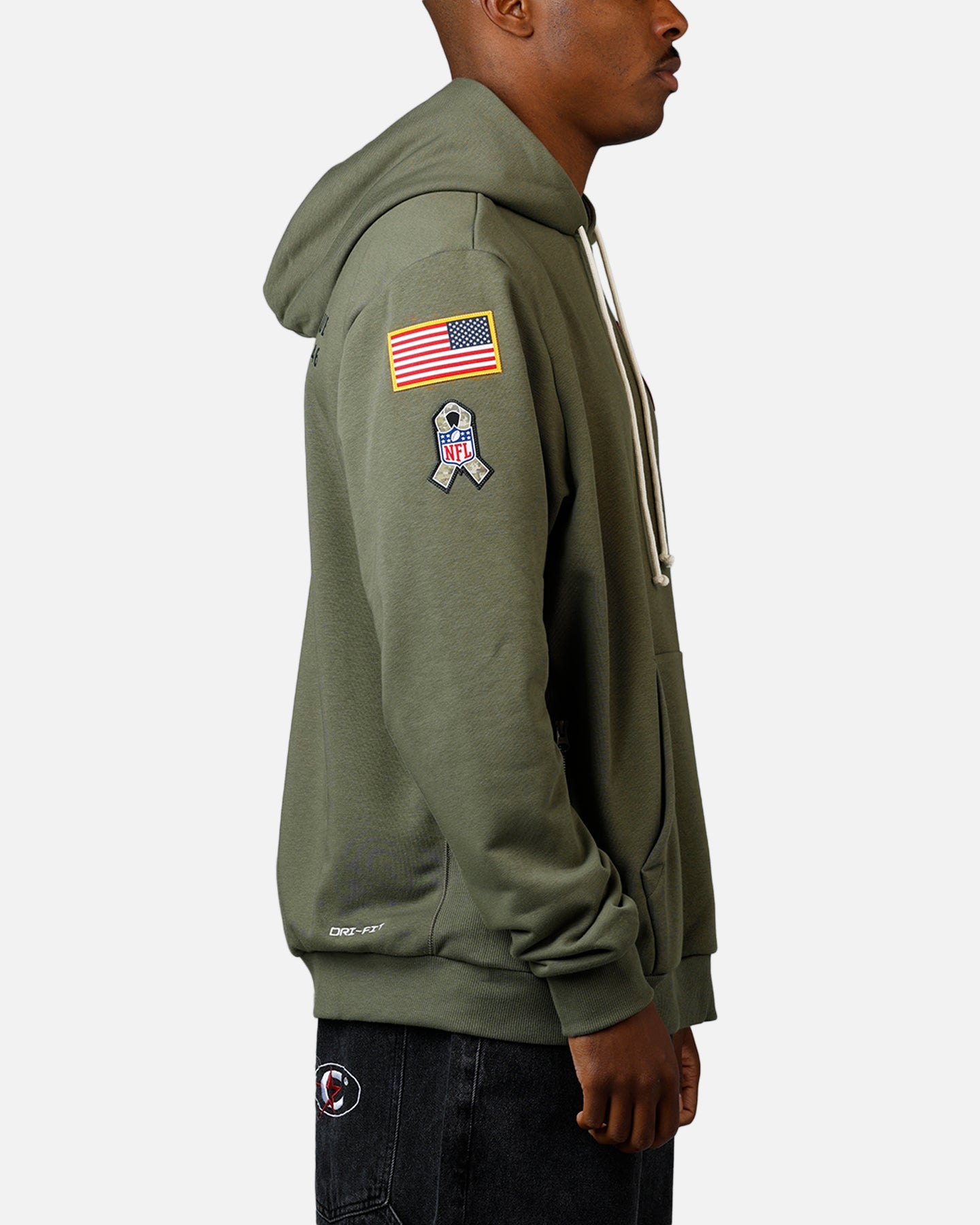 Nike San Francisco 49ers Salute To Service Hoodie Olive