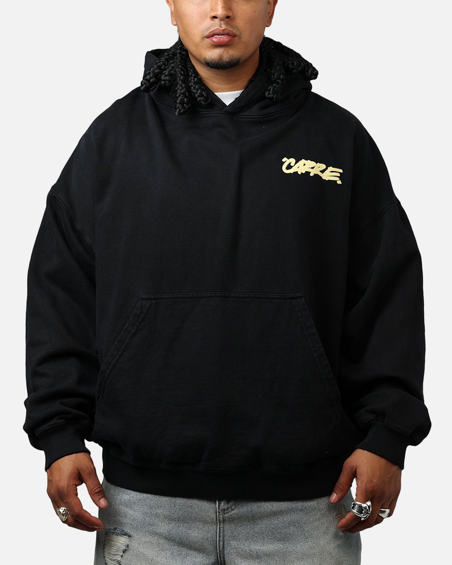 Carre Passport Hoodie Black