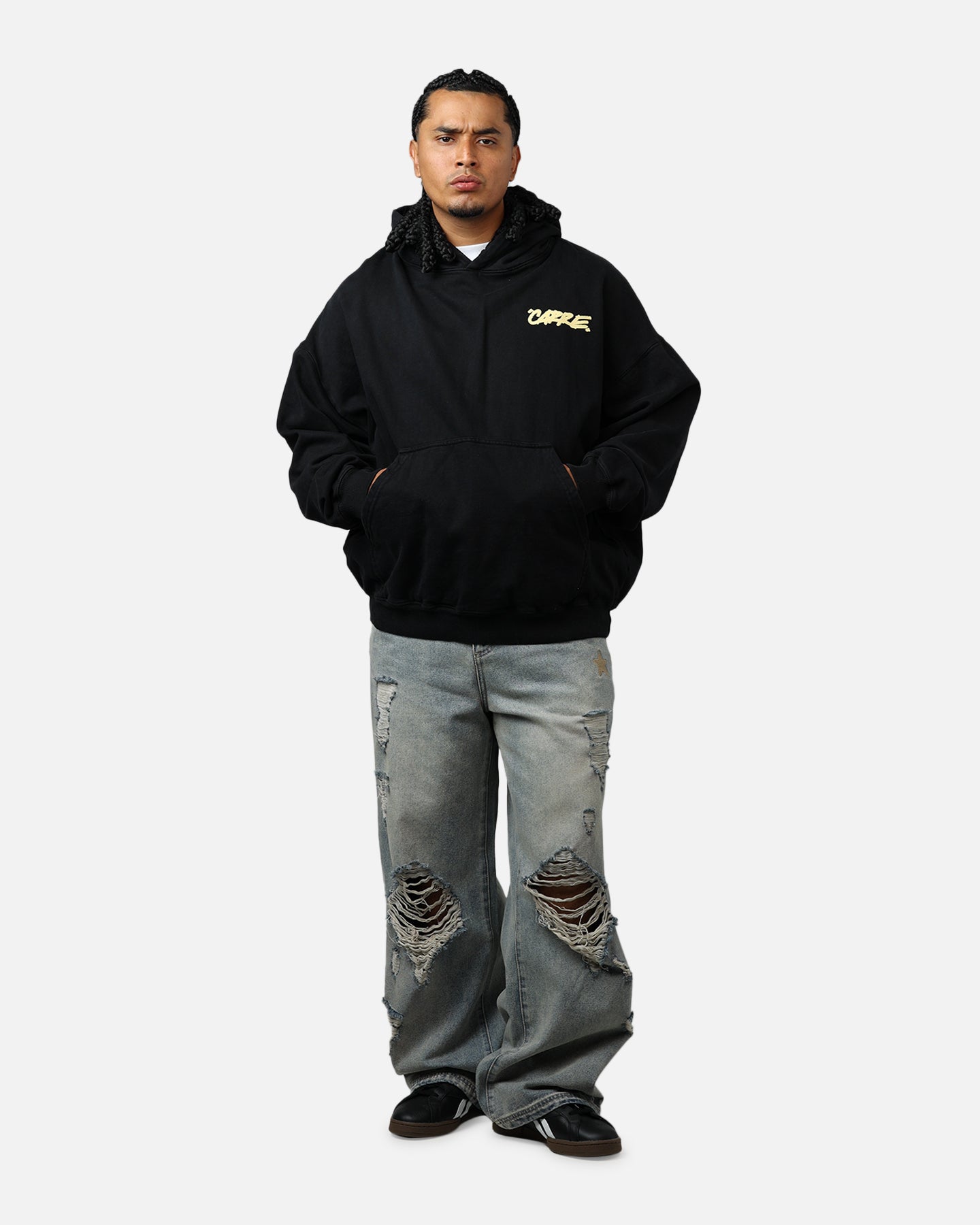 Carre Passport Hoodie Black