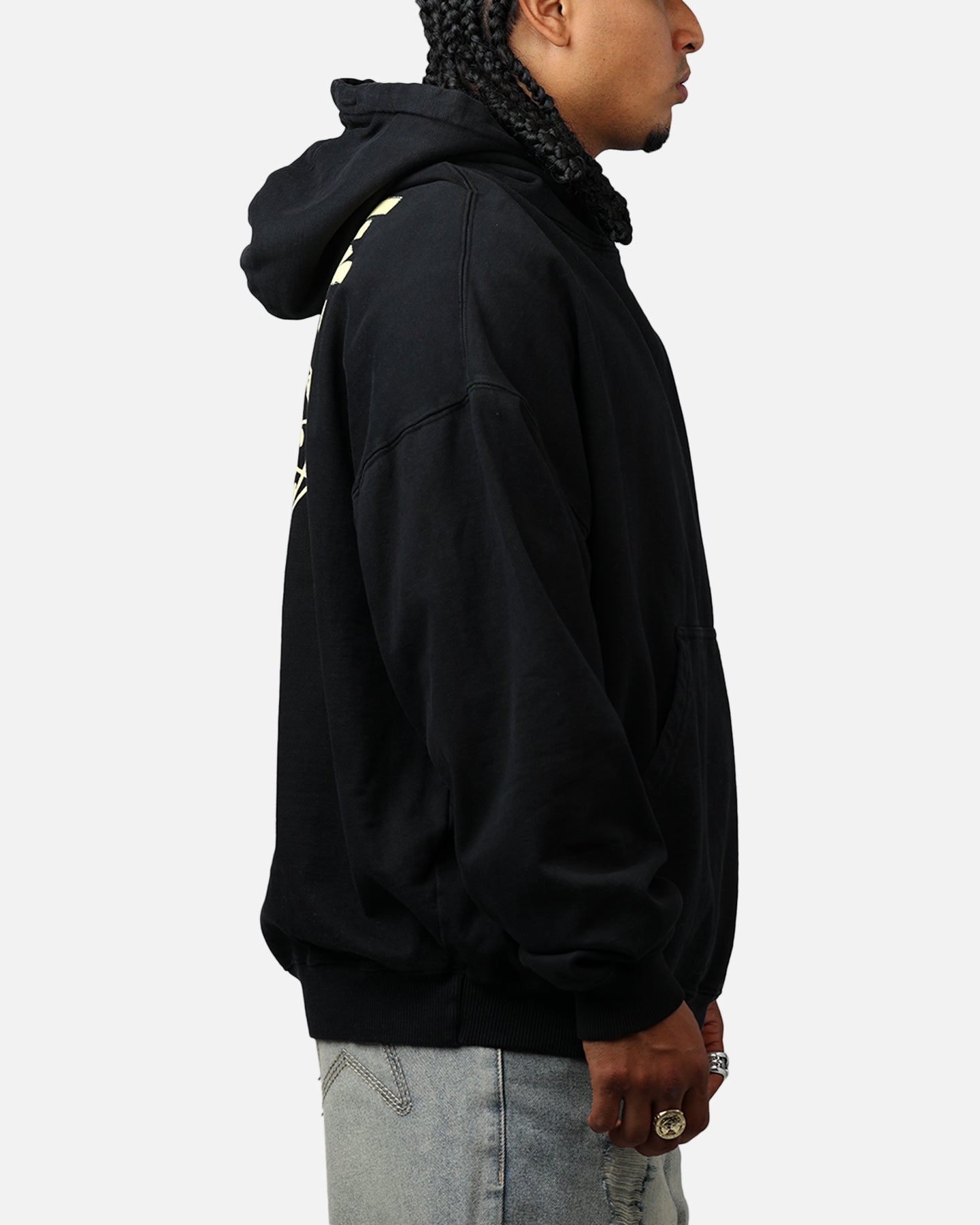 Carre Passport Hoodie Black