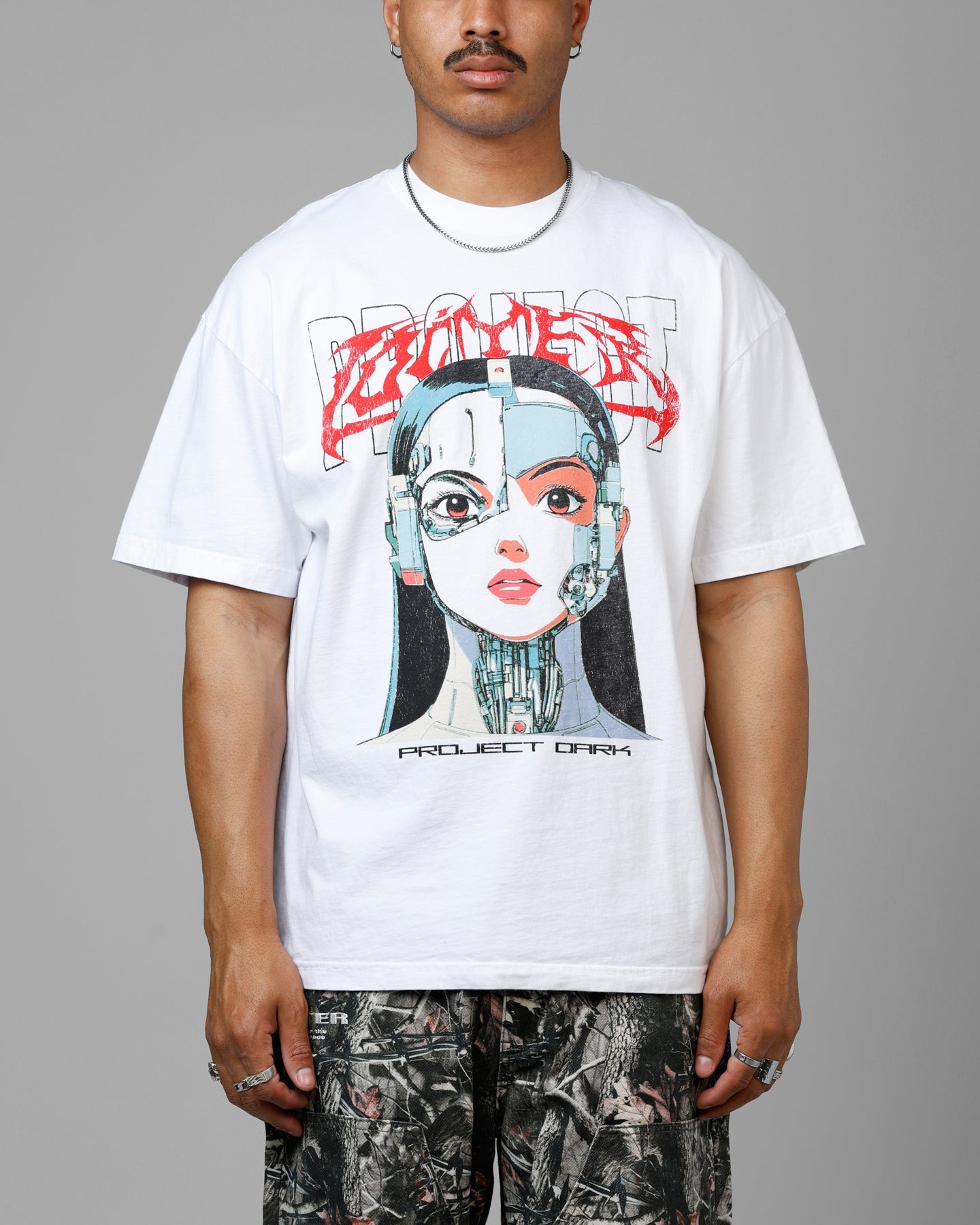 Loiter Cyber Geisha Vintage T-Shirt White