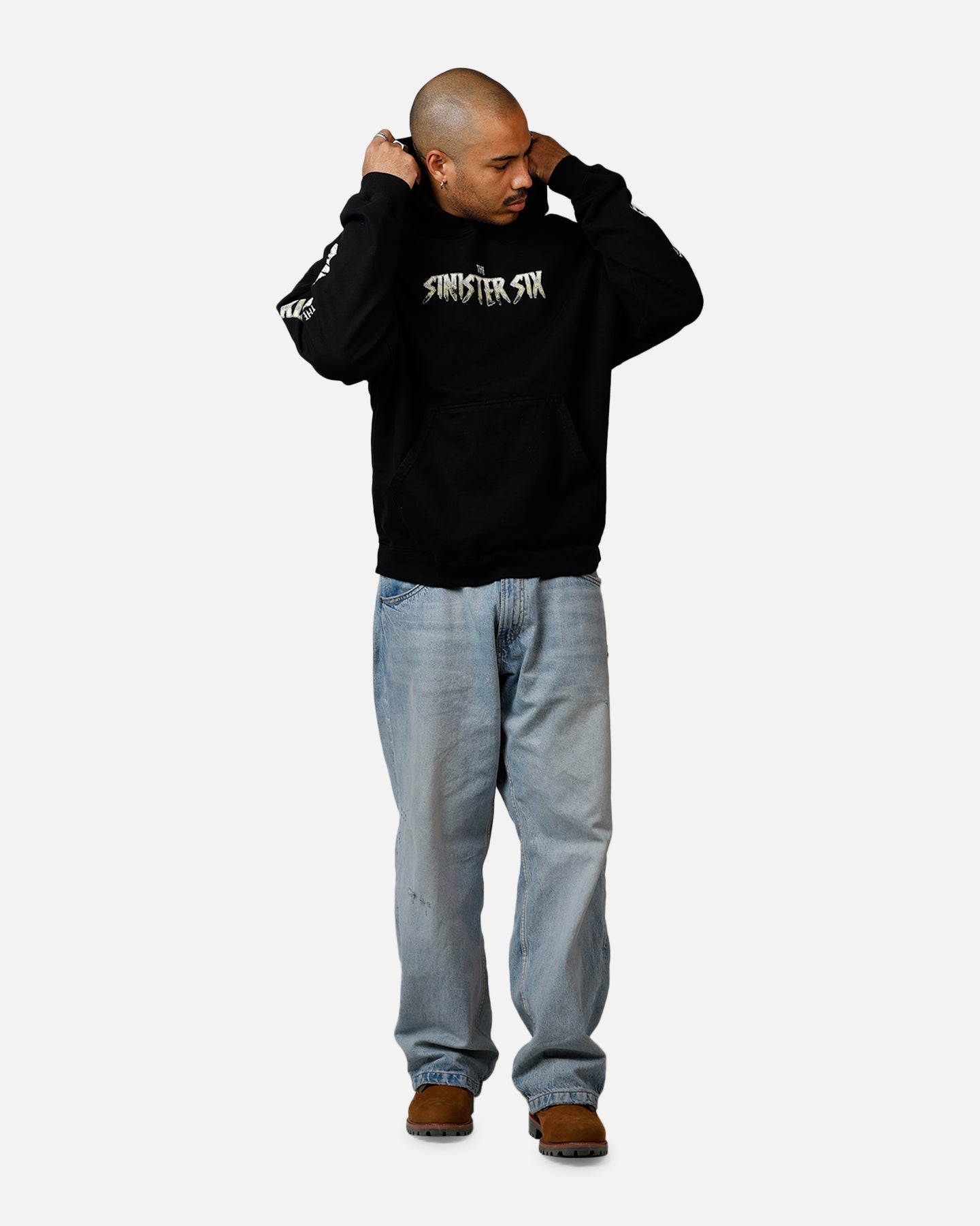 Goat Crew Marvel Sinister Six Premium Hoodie Black