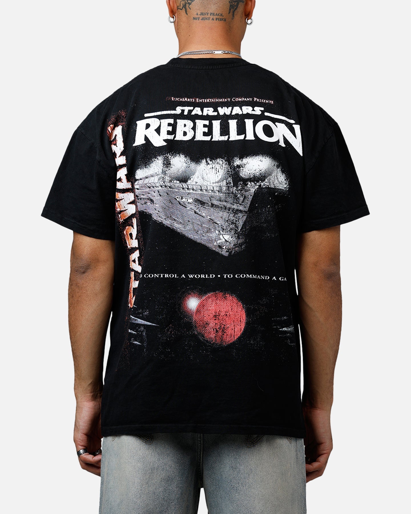 73Studio Star Wars Battlefront Rebellion Heavyweight T-Shirt Black