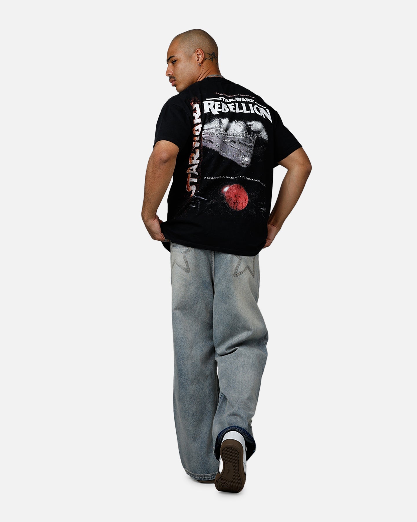 73Studio Star Wars Battlefront Rebellion Heavyweight T-Shirt Black