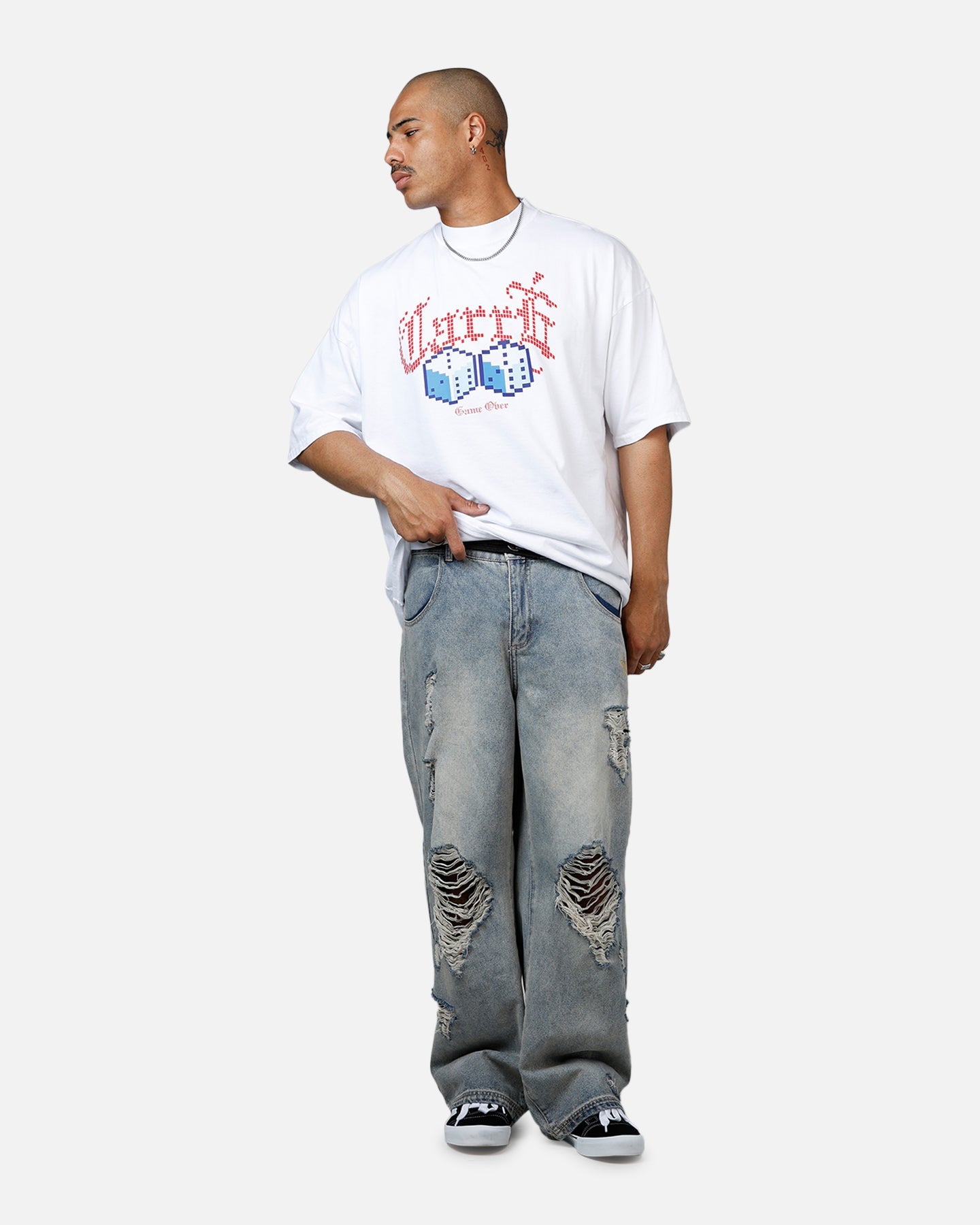 Carre Game Over T-Shirt White