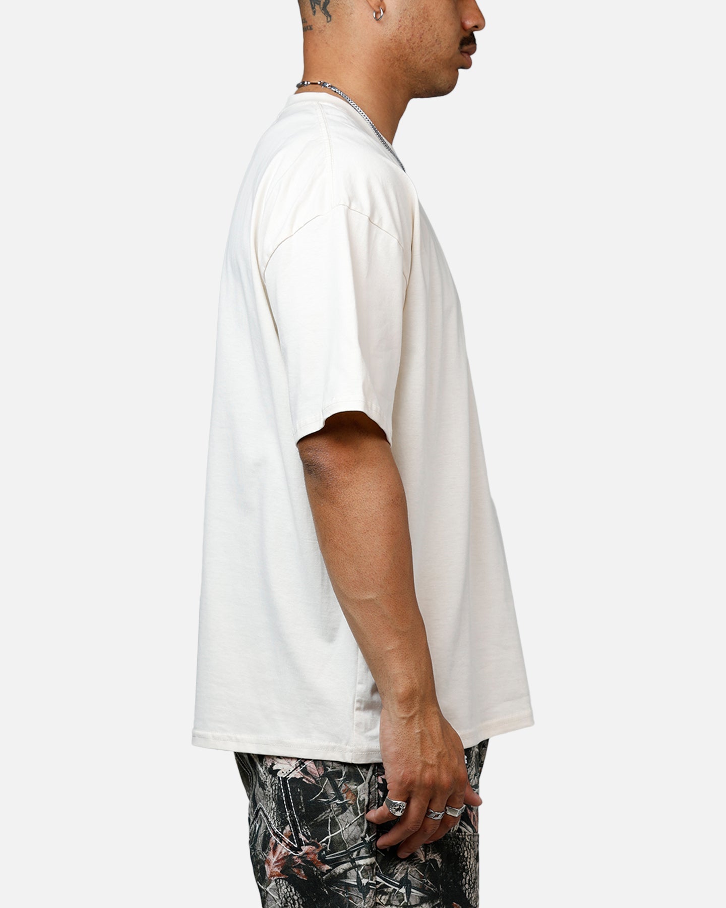 Saint Morta Black Doves Heavyweight T-Shirt Off White