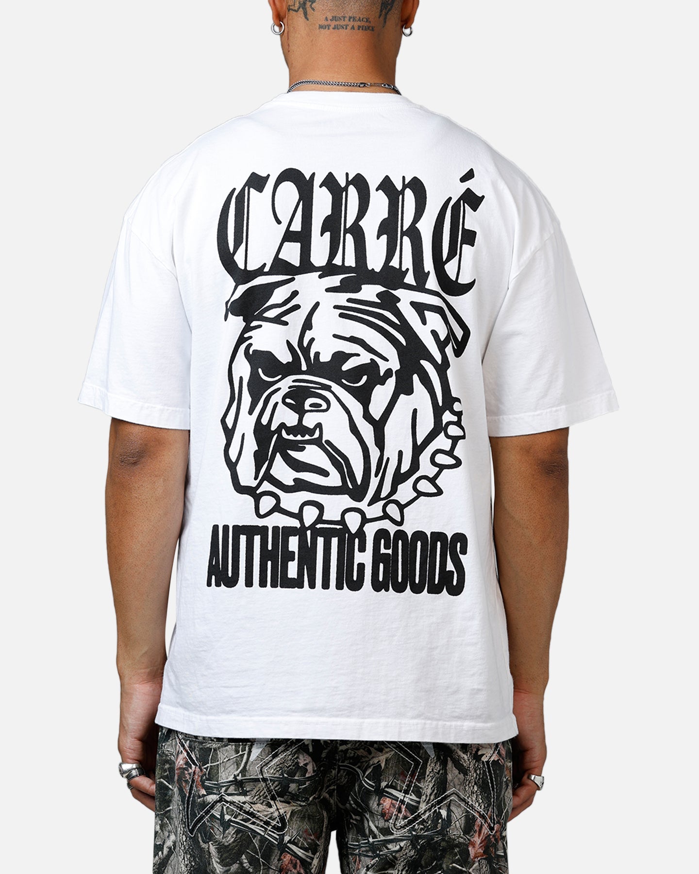 Carre Bulldog Heavyweight T-Shirt White