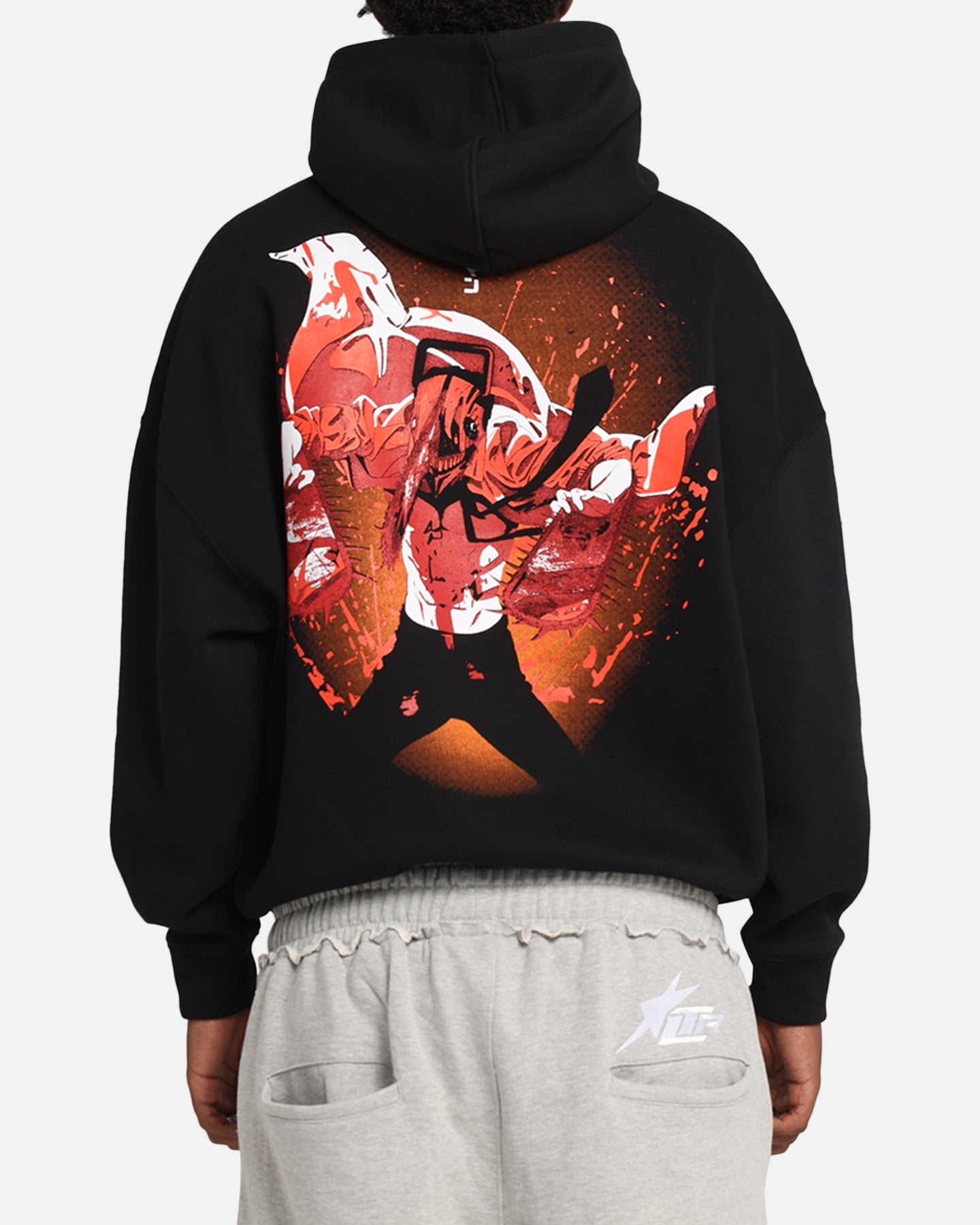 Goat Crew X Chainsaw Man Premium Hoodie Black