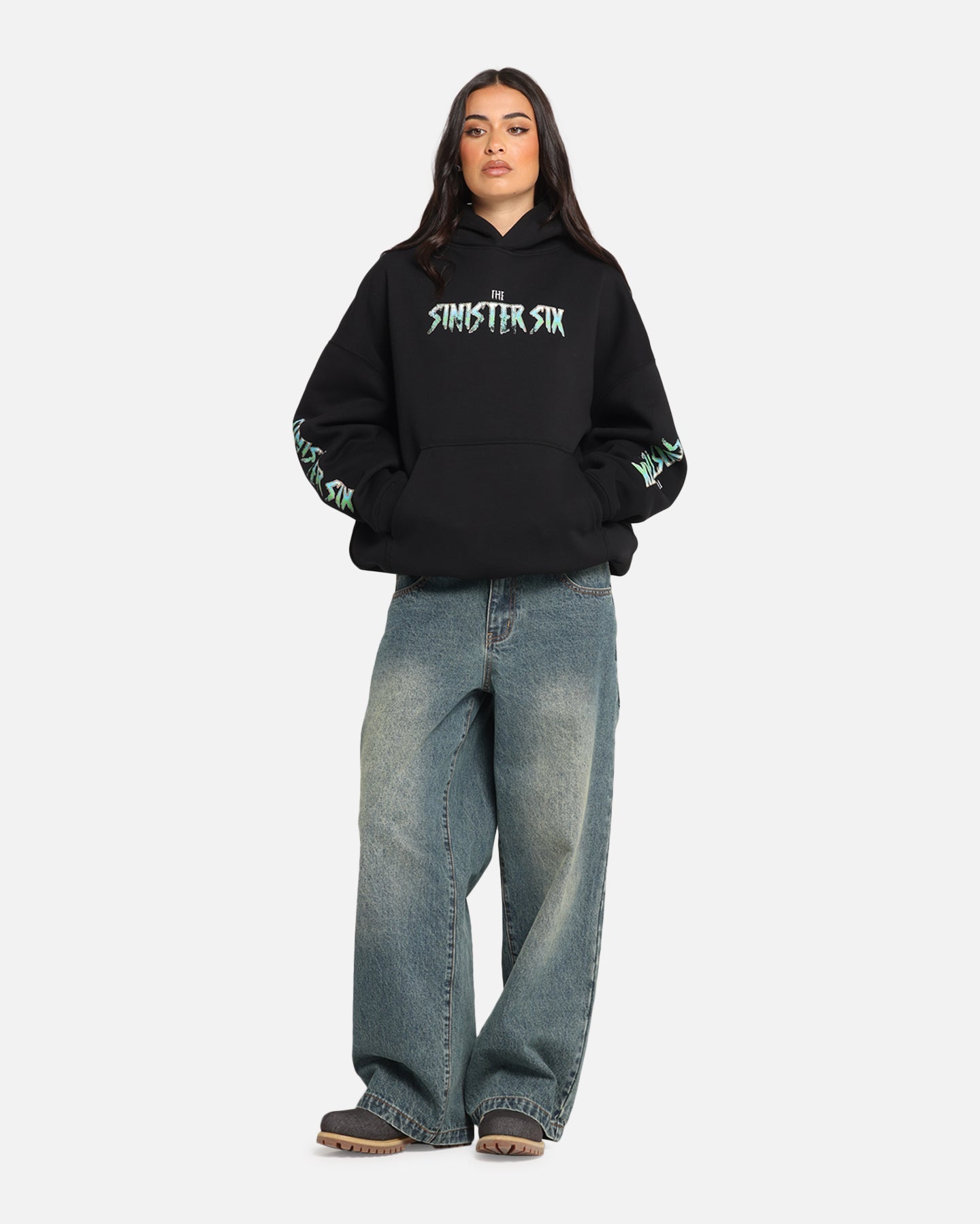 Goat Crew Marvel Sinister Six Premium Hoodie Black