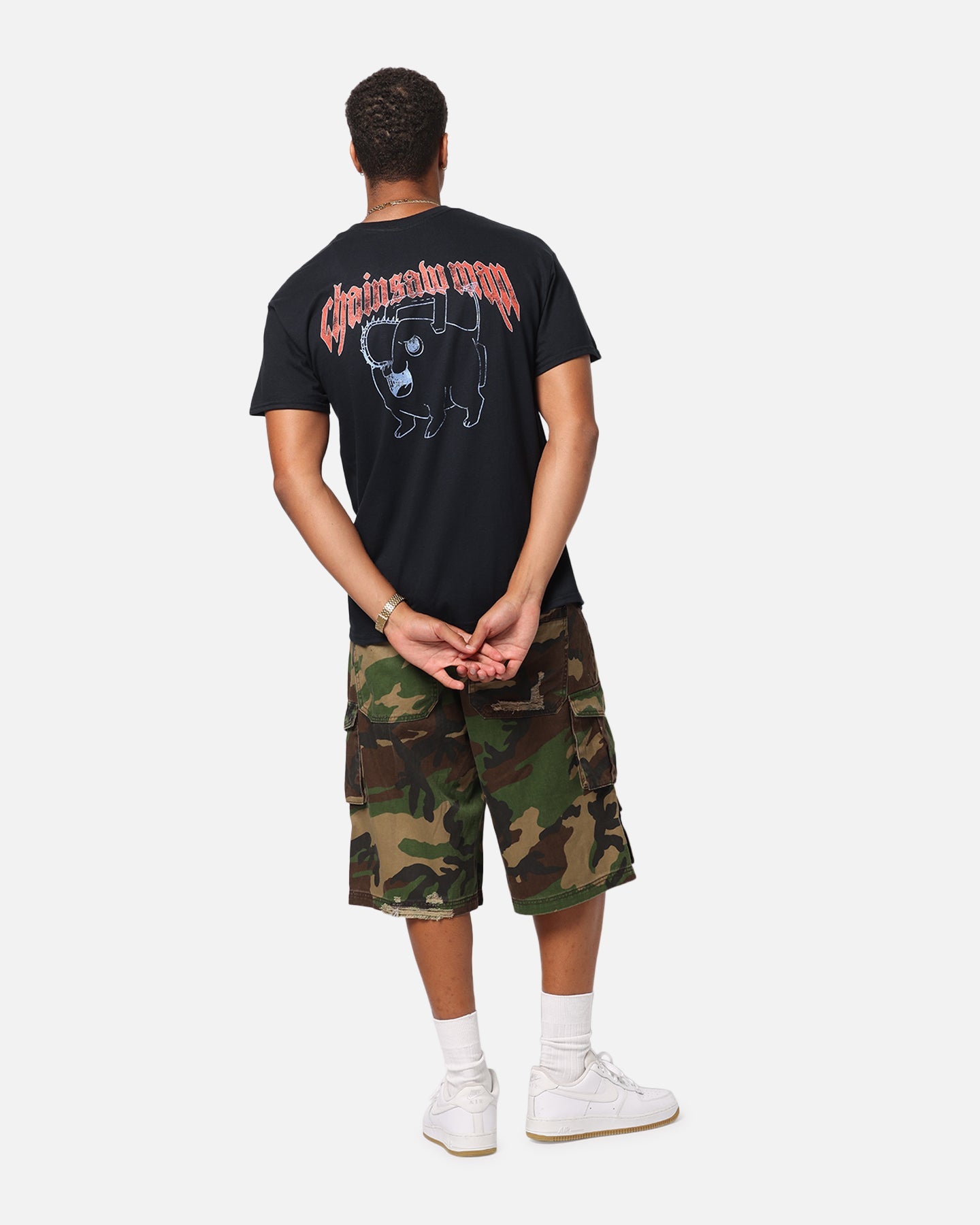 Goat Crew X Chainsaw Man T-Shirt Black