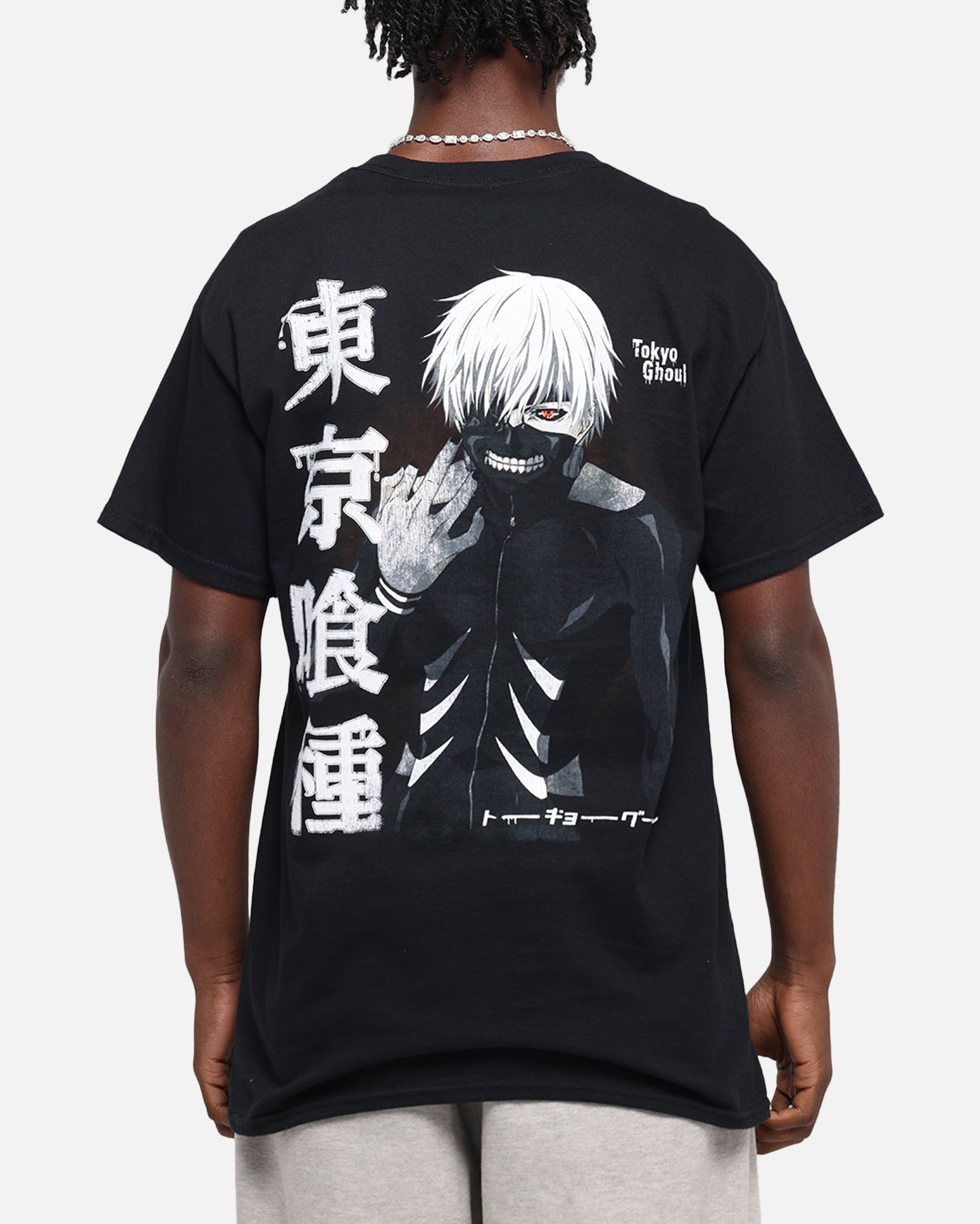 Goat Crew X Tokyo Ghoul Kaneki T-Shirt Black