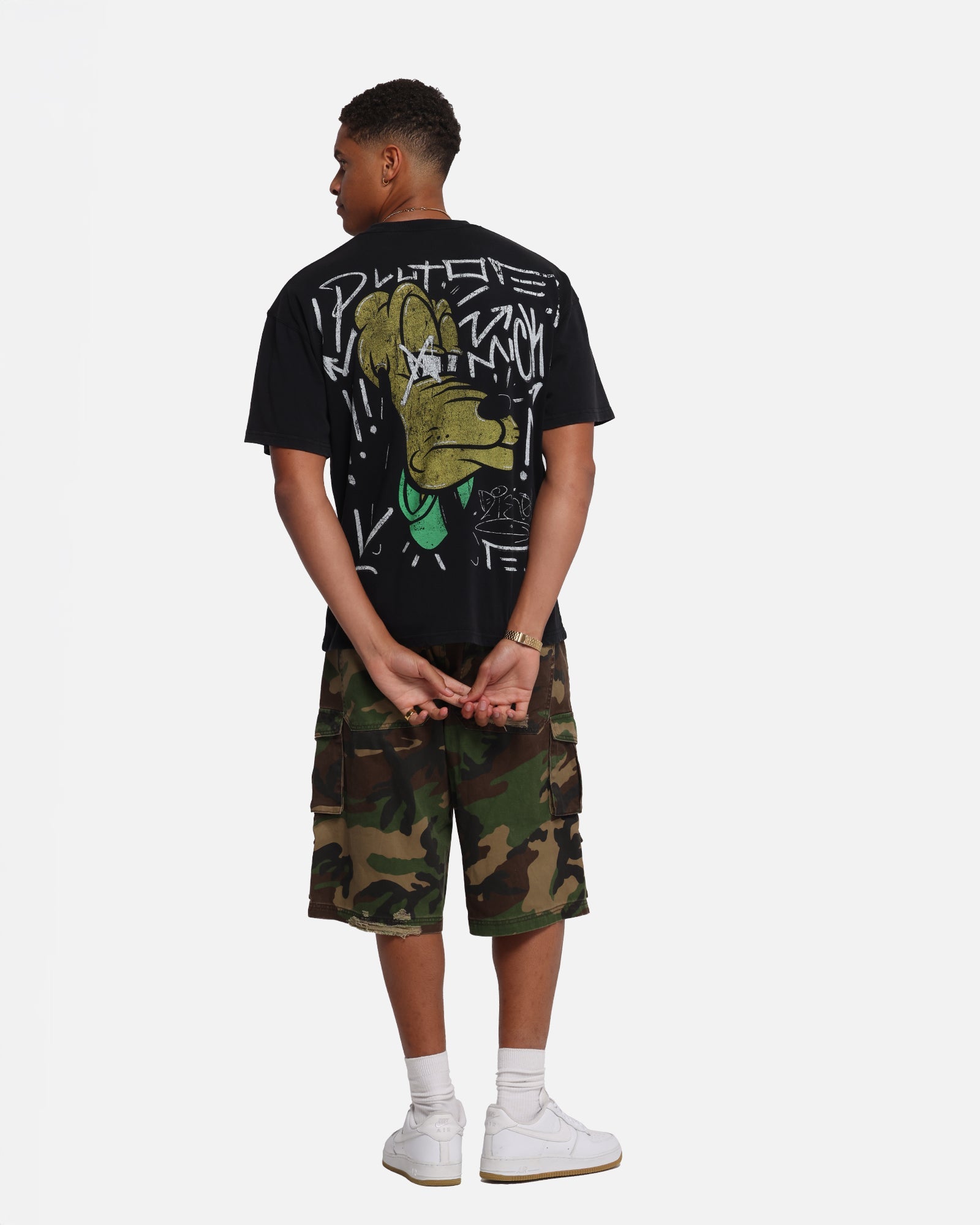 73Studio Disney Pluto T-Shirt Black