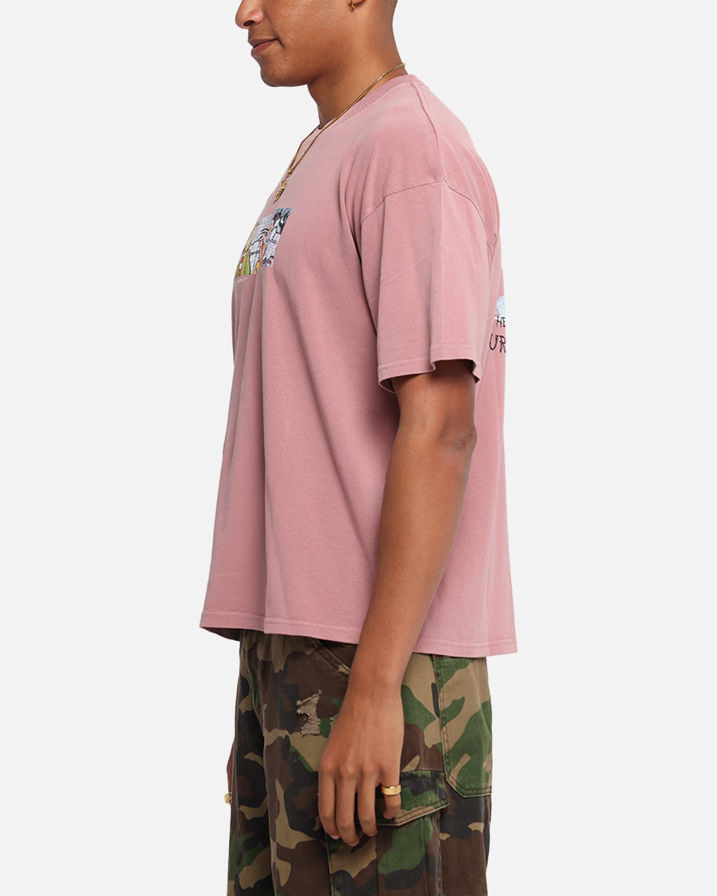 73Studio X Cartoon Network Ed Edd N Eddy Box Logo Vintage T-Shirt Coral