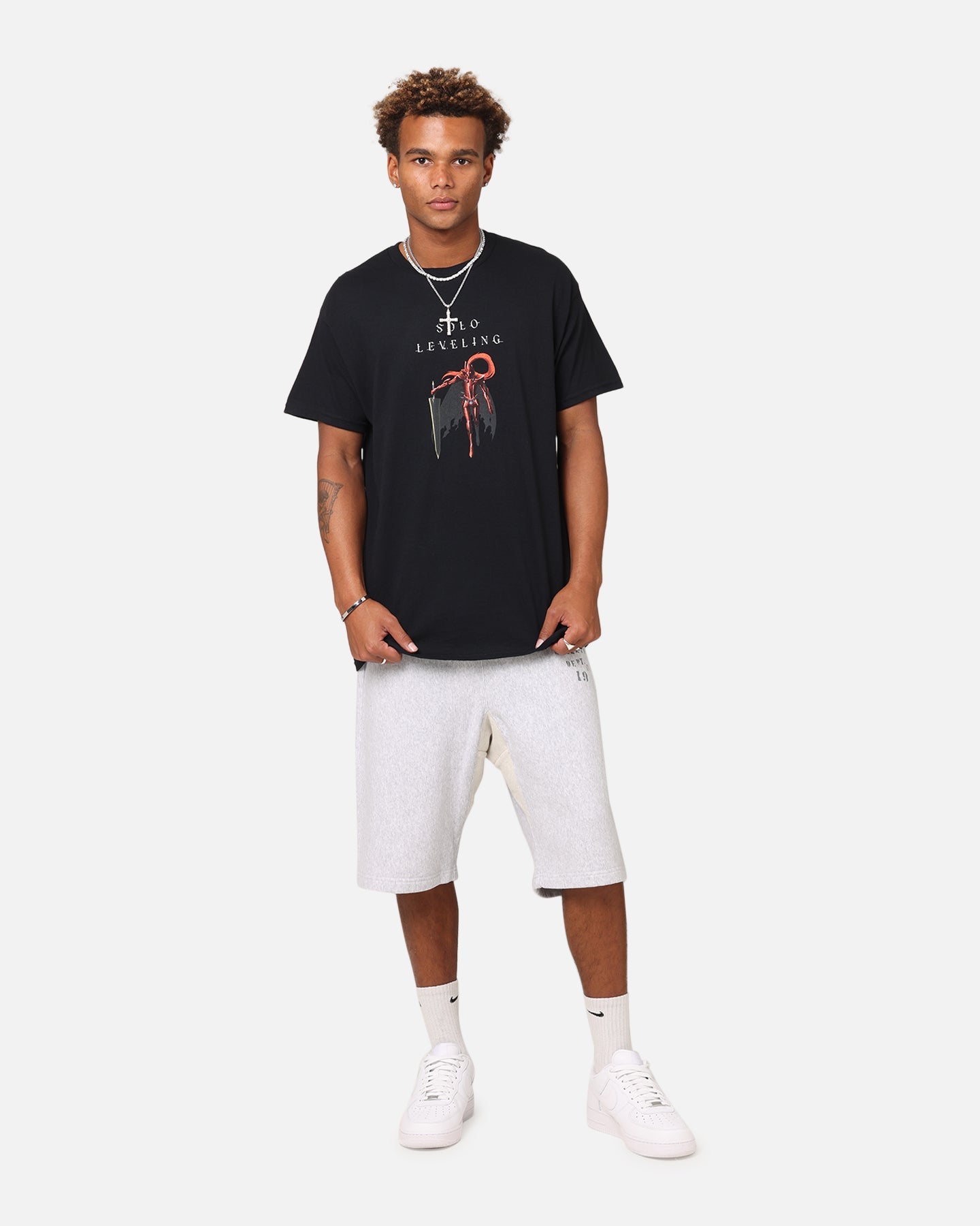 Goat Crew X Solo Leveling Igris T-Shirt Black
