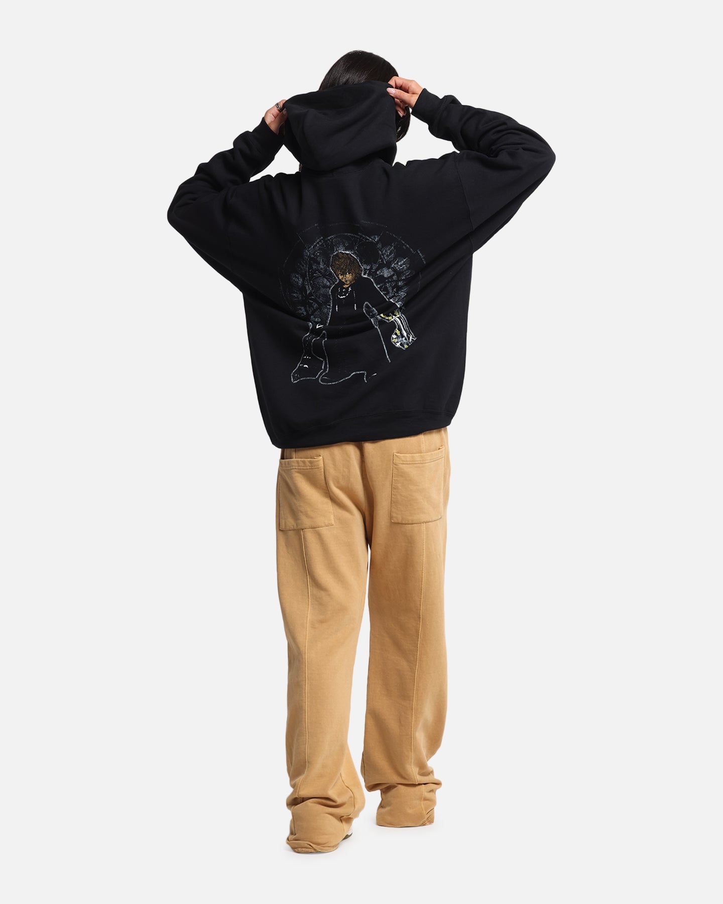 Goat Crew Disney Kingdom Hearts Roxas Hoodie Black