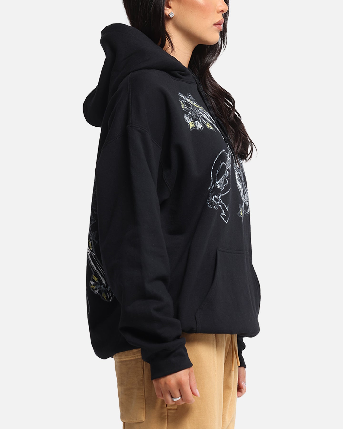 Goat Crew Disney Kingdom Hearts Roxas Hoodie Black