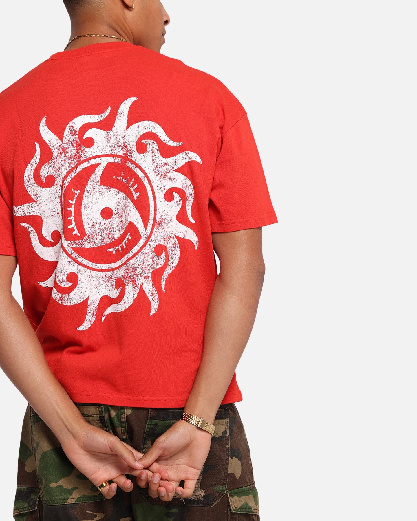 73Studio X Naruto Chibi Itachi Vintage T-Shirt Red