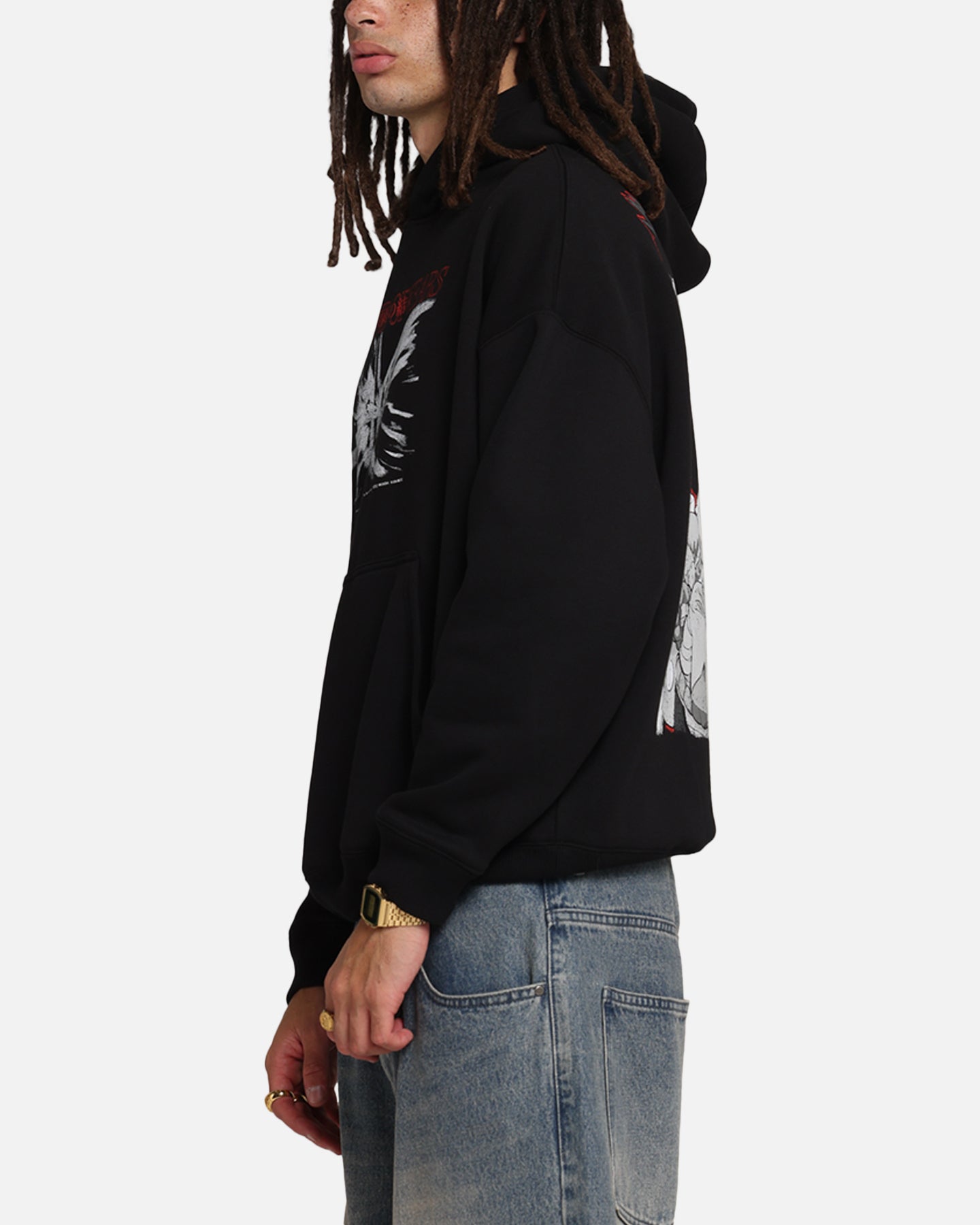 73Studio X Naruto The End Of Tears Premium Hoodie Black