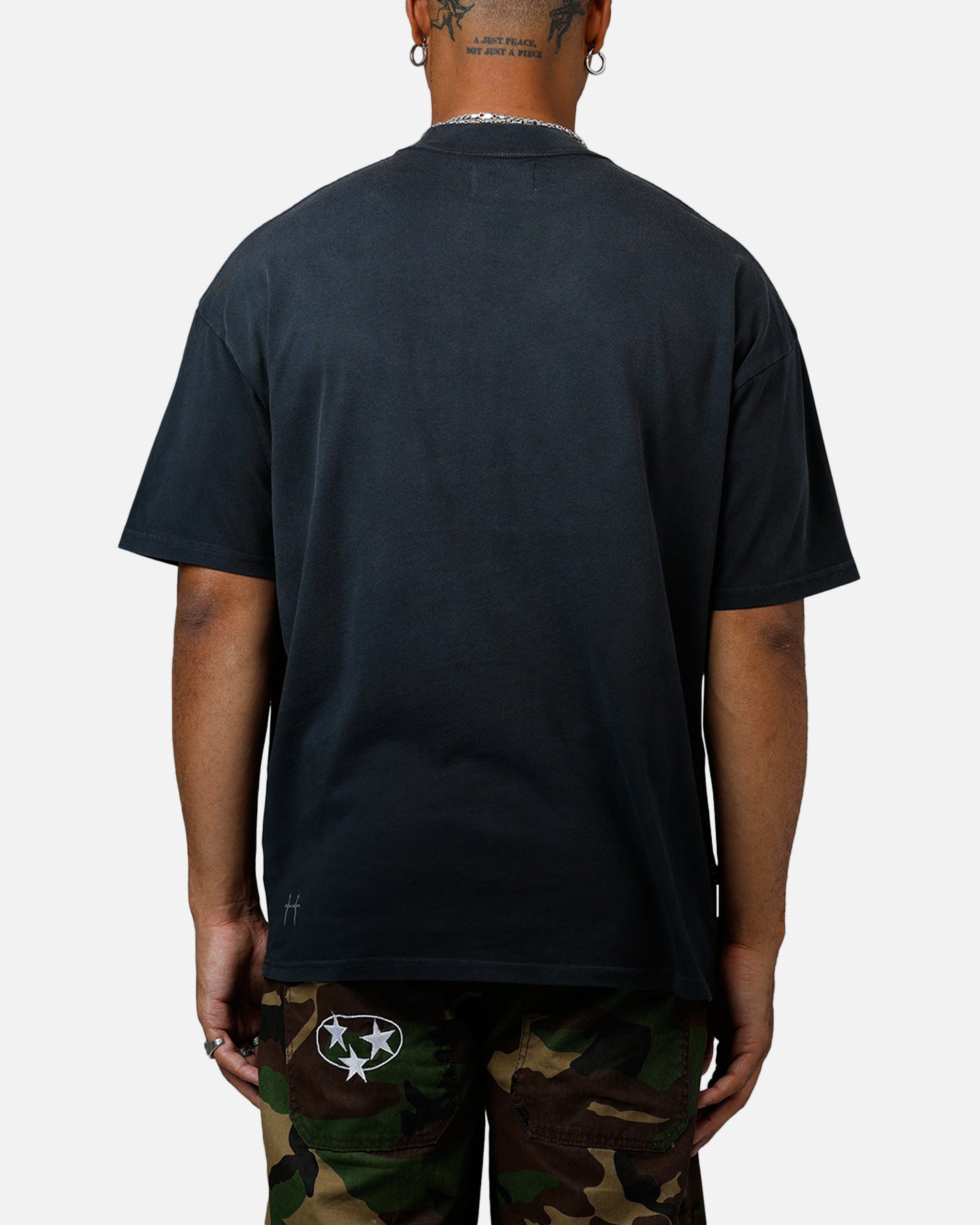 Saint Morta Barbaric Boxy T-Shirt Sunfade Black