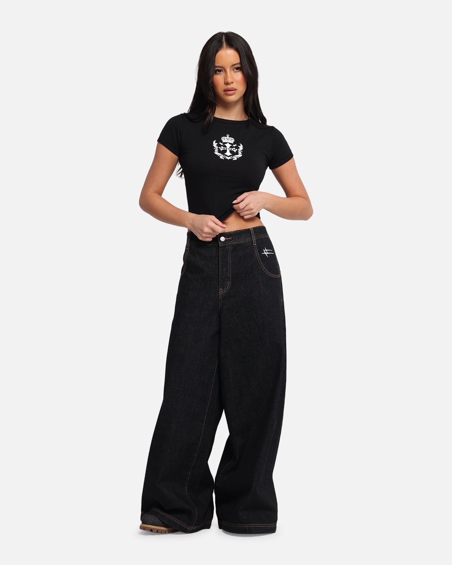 Loiter Women's Purity Baby T-Shirt Black