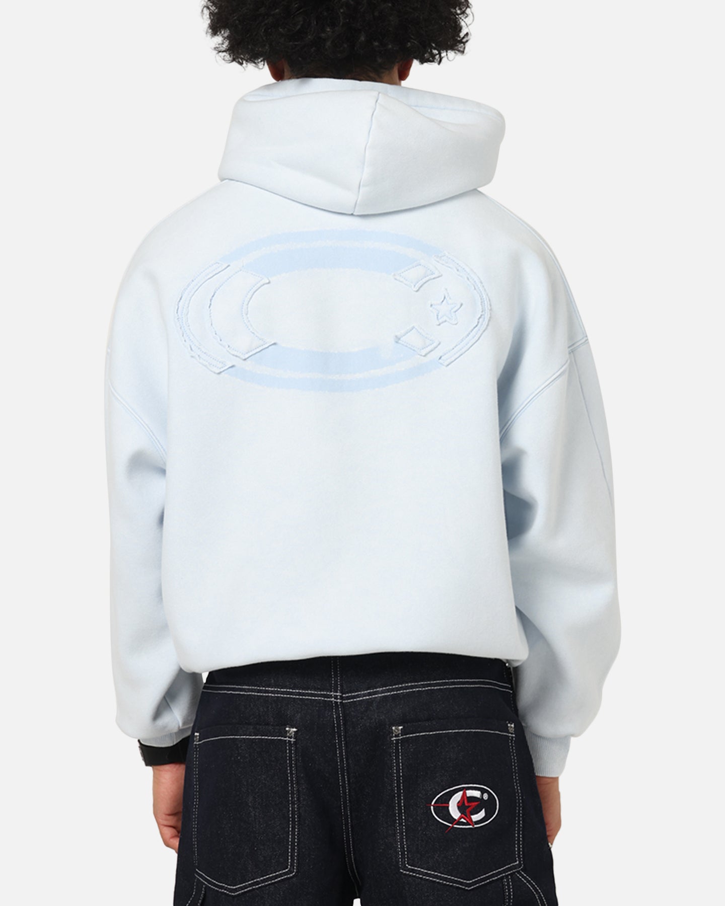 Carre Con-Star Hoodie Baby Blue