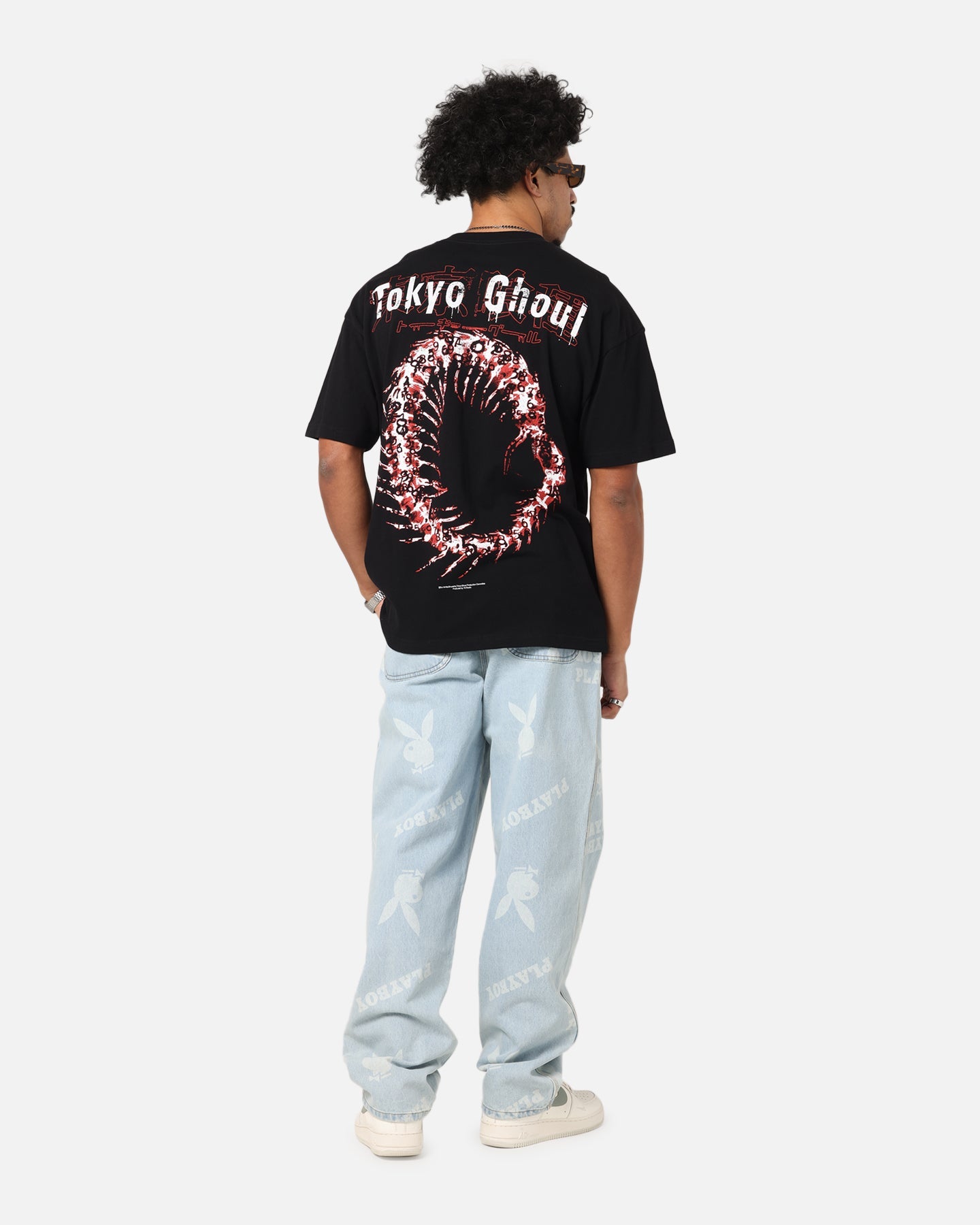 73Studio X Tokyo Ghoul 1000 Minus 7 T-Shirt Black