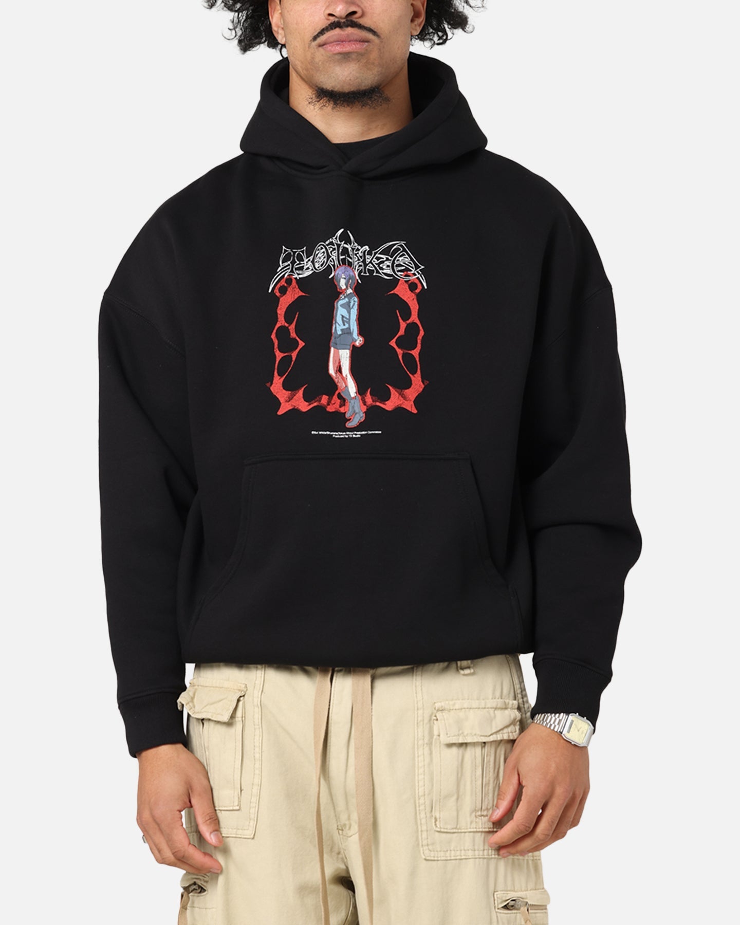 73Studio X Tokyo Ghoul Rabbit Premium Hoodie Black