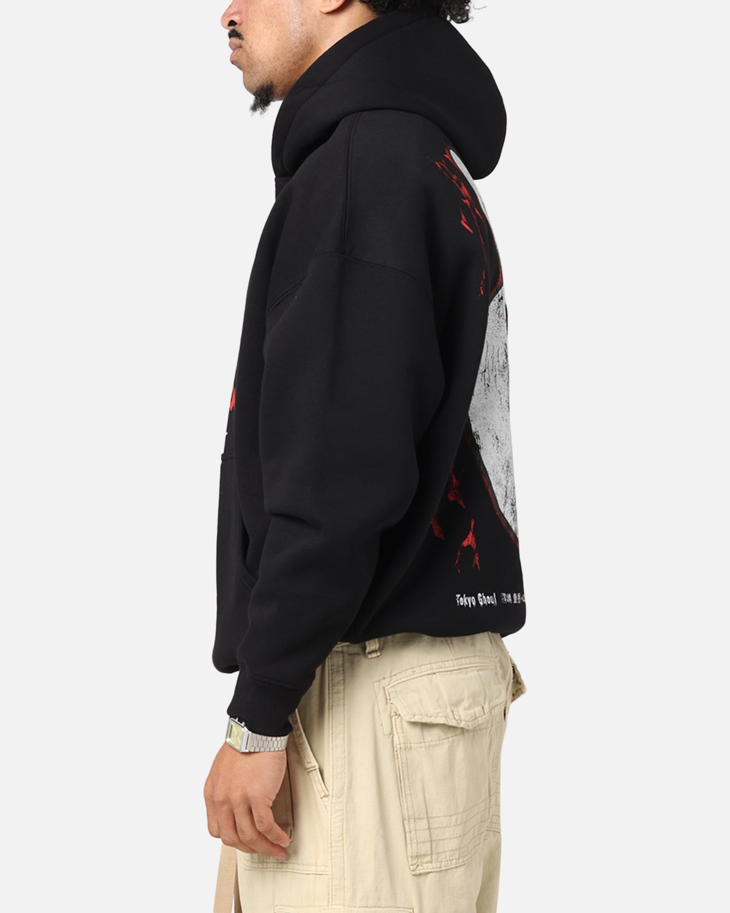 73Studio X Tokyo Ghoul Rabbit Premium Hoodie Black