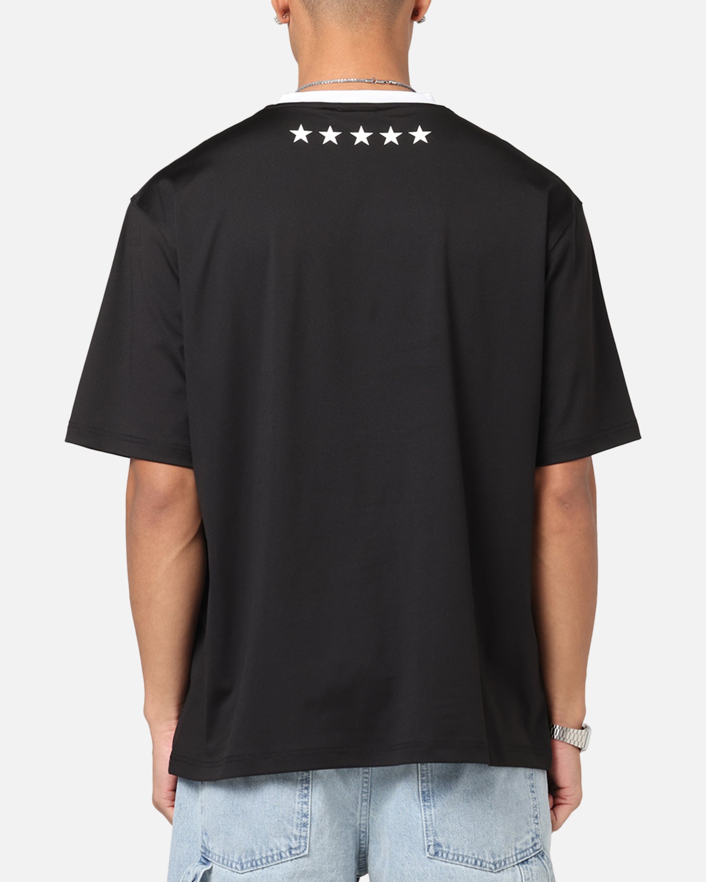 Carre Graffiti Jersey T-Shirt Black