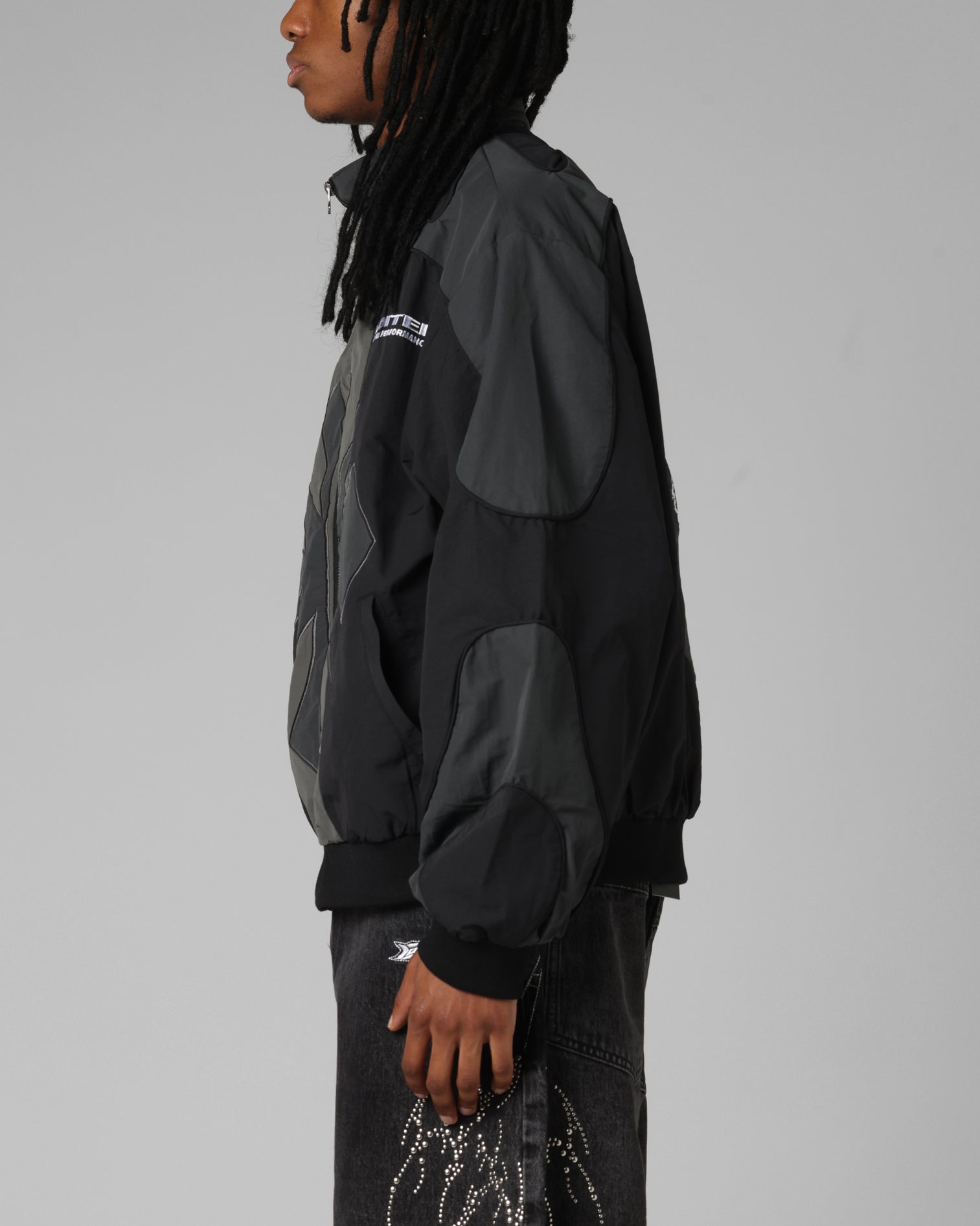 Loiter Club Classic Track Jacket Black