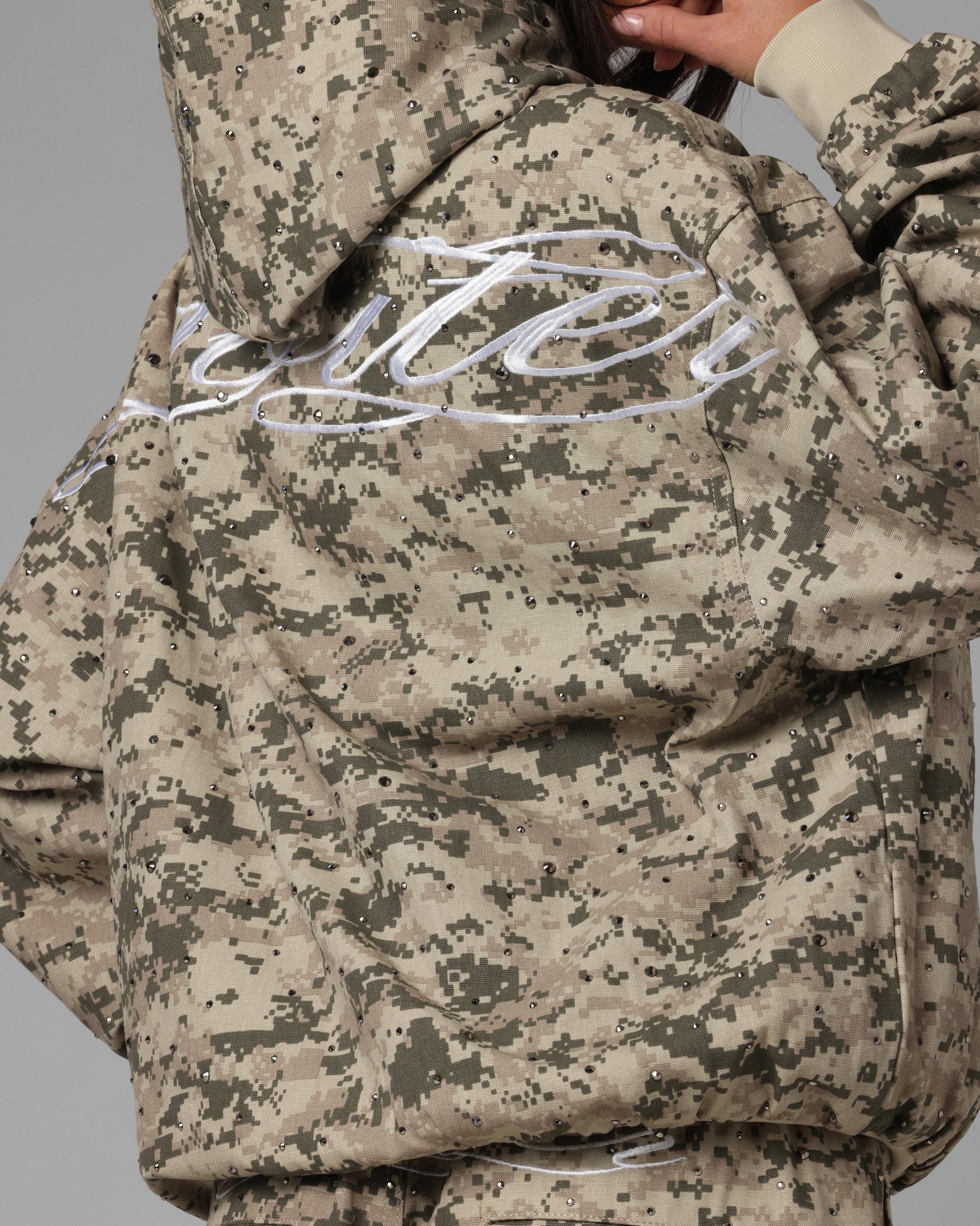 Loiter Hail Storm Premium Hoodie Digi Camo