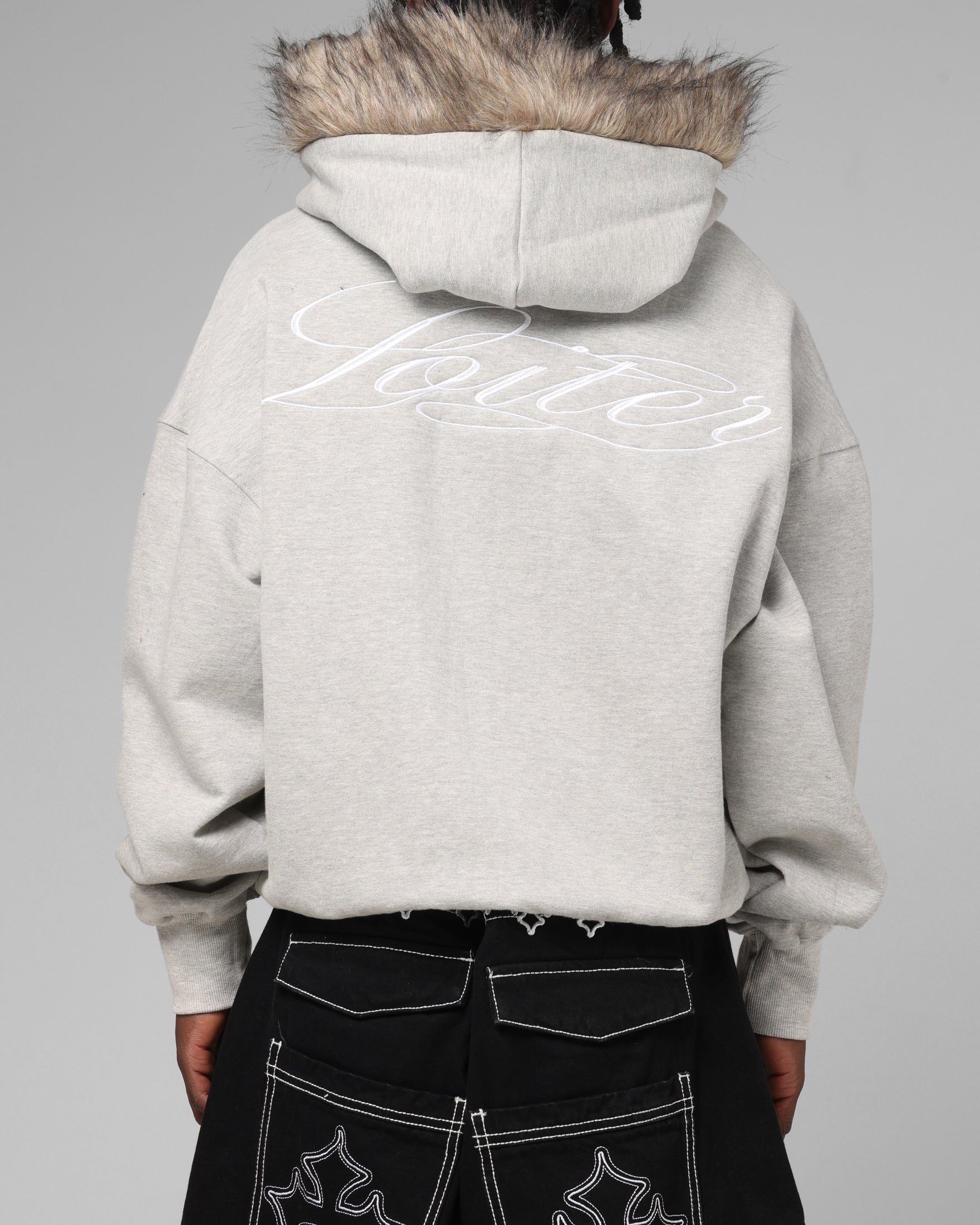 Loiter Purity Zip Hoodie Grey