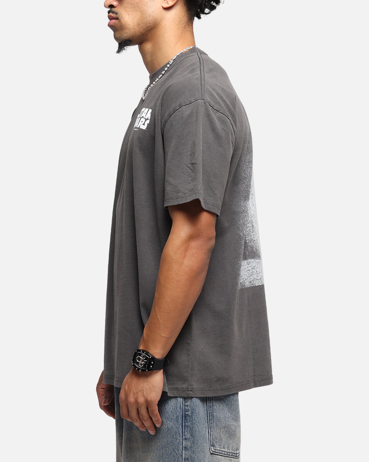 73Studio Star Wars Anakin The Boy Vintage T-Shirt Black Wash