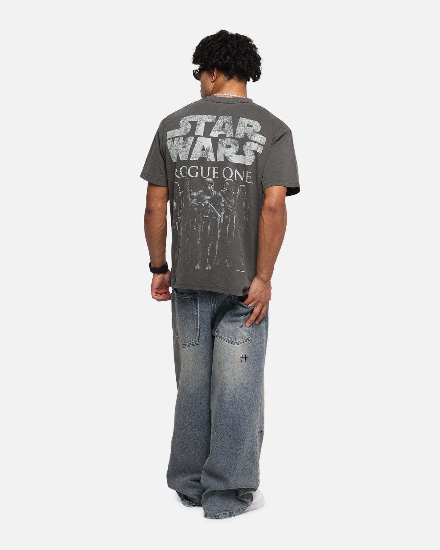 73Studio Star Wars Death Trooper Vintage T-Shirt Black Wash